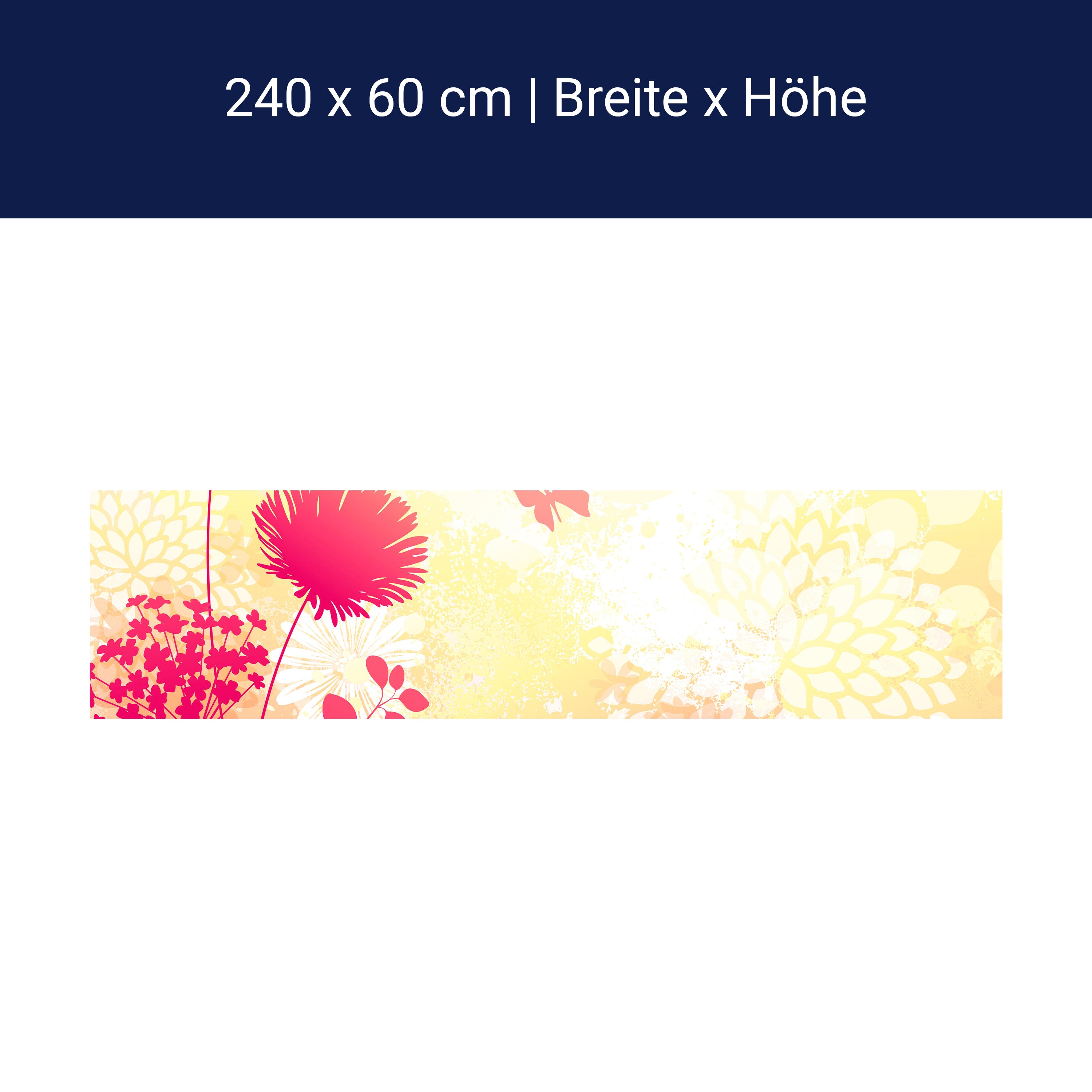 Küchenrückwand Sommerwiese M0322 Küchenrückwand Sommerwiese M0322