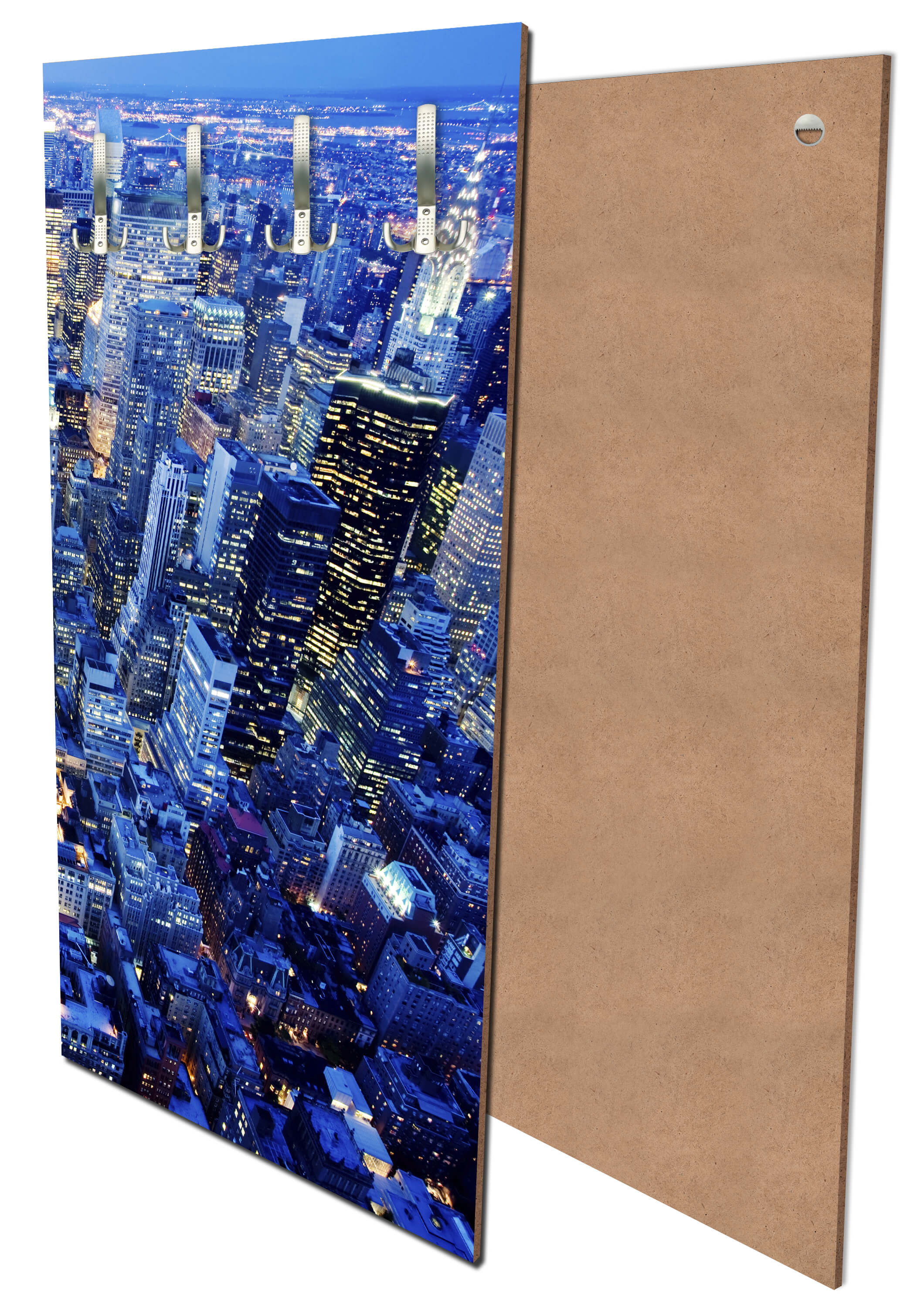 Garderobe Manhattan bei Nacht M0324 entdecken - Bild 1 Garderobe Manhattan bei Nacht M0324 entdecken - Bild 1