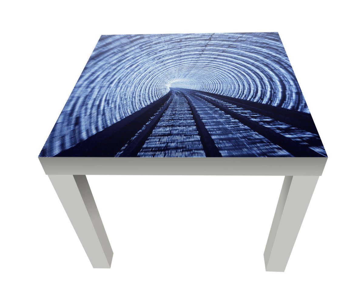 Beistelltisch Blauer Tunnel M0325 entdecken - Bild 1 Beistelltisch Blauer Tunnel M0325 entdecken - Bild 1