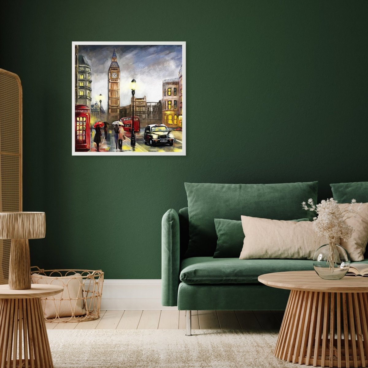 wandmotiv24 Poster, Poster - Kunst, Gemälde, London - M0328 - Bild 5 wandmotiv24 Poster, Poster - Kunst, Gemälde, London - M0328 - Bild 5