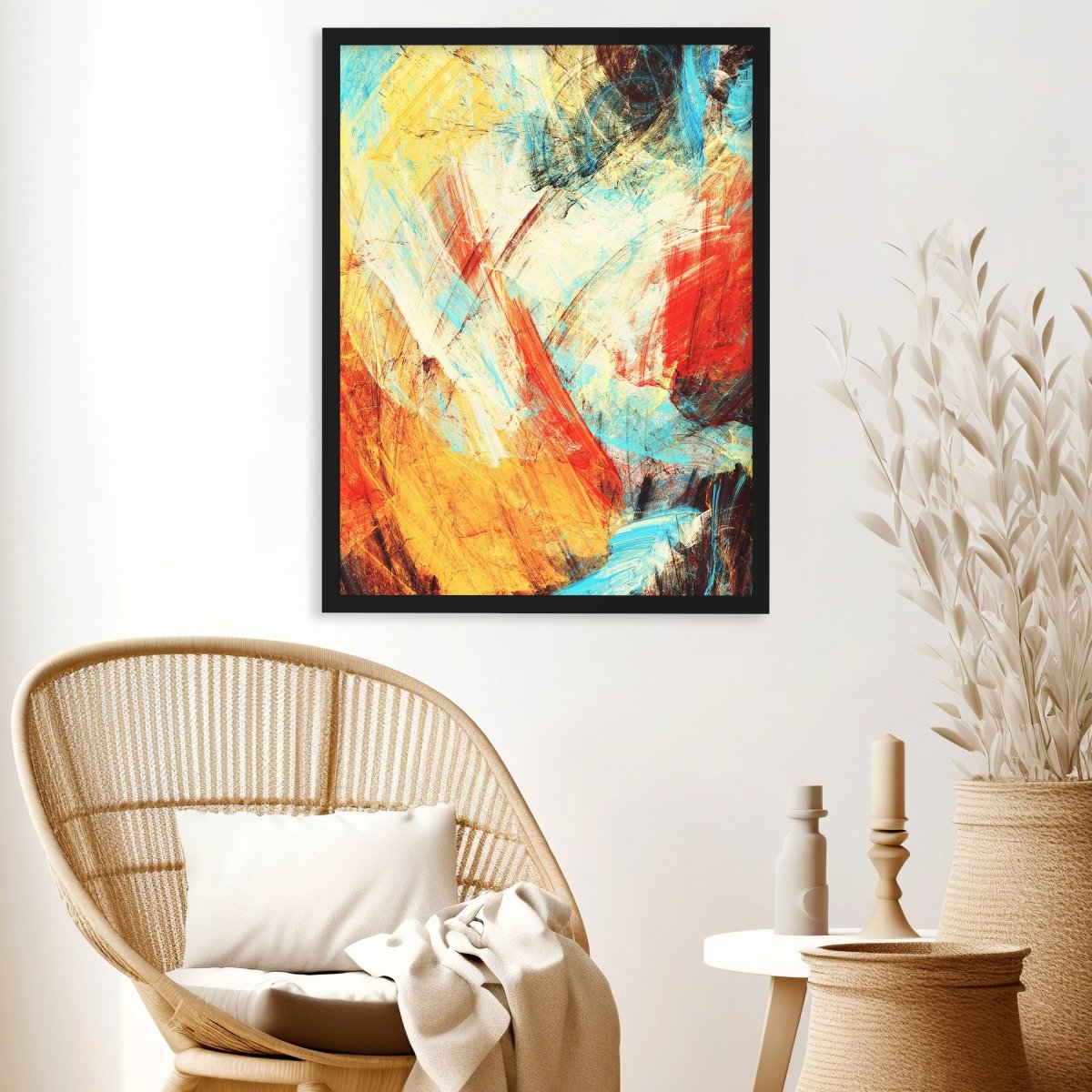 wandmotiv24 Poster, Poster - Kunst, Gemälde, abstrakt - M0330 - Bild 3 wandmotiv24 Poster, Poster - Kunst, Gemälde, abstrakt - M0330 - Bild 3