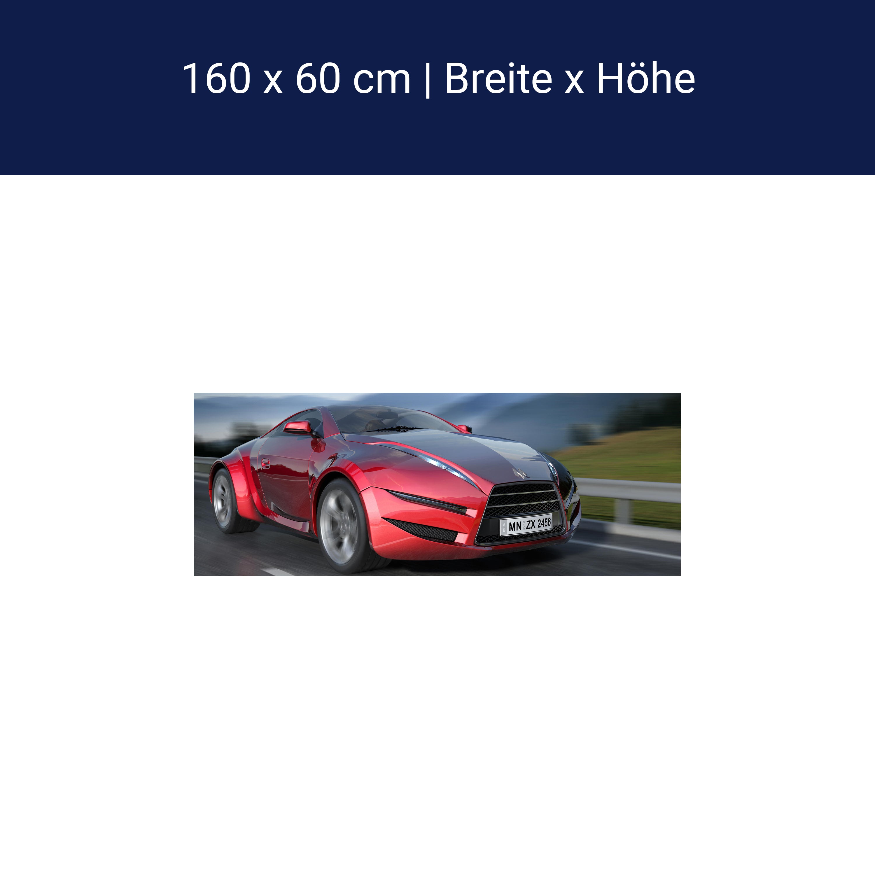 Küchenrückwand Fahrender Sportwagen M0332 Küchenrückwand Fahrender Sportwagen M0332