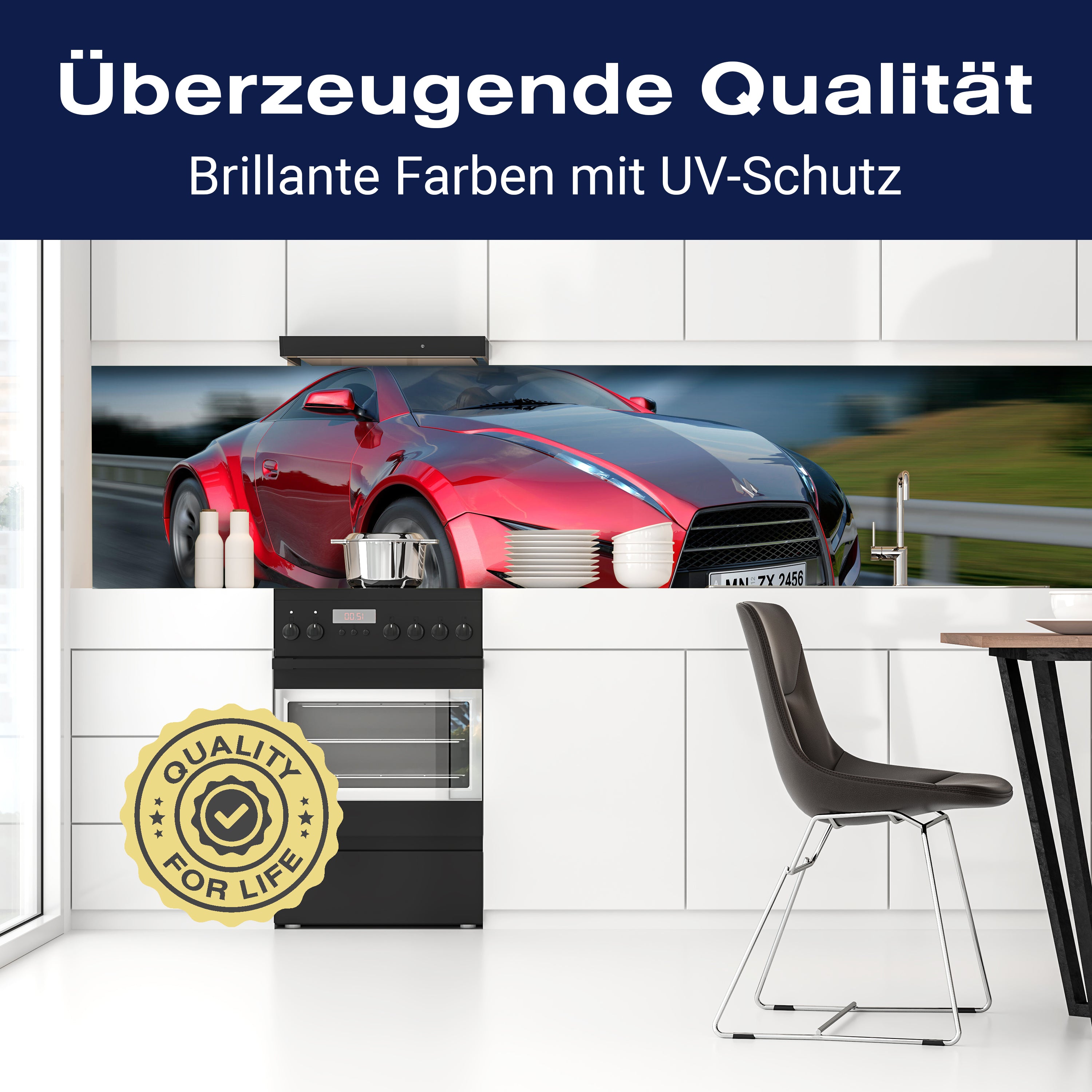 Küchenrückwand Fahrender Sportwagen M0332 entdecken - Bild 2 Küchenrückwand Fahrender Sportwagen M0332 entdecken - Bild 2