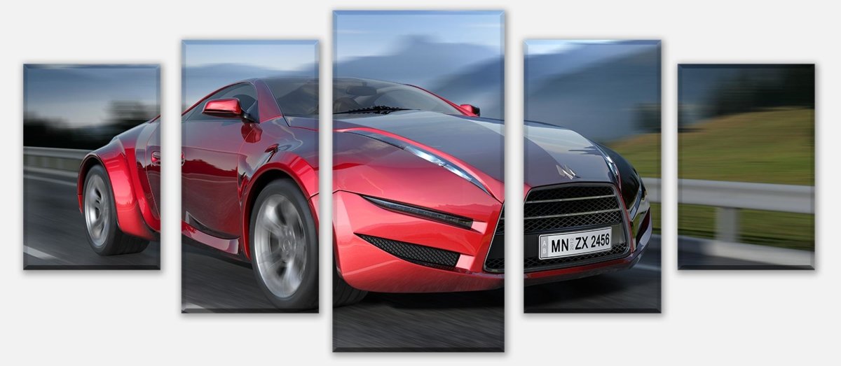 Leinwandbild Mehrteiler Fahrender Sportwagen M0332 entdecken - Bild 1 Leinwandbild Mehrteiler Fahrender Sportwagen M0332 entdecken - Bild 1