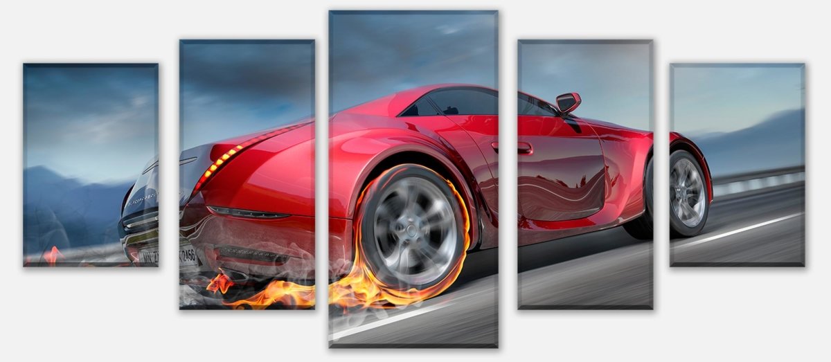 Leinwandbild Mehrteiler Sportwagen in Action M0334 entdecken - Bild 1 Leinwandbild Mehrteiler Sportwagen in Action M0334 entdecken - Bild 1
