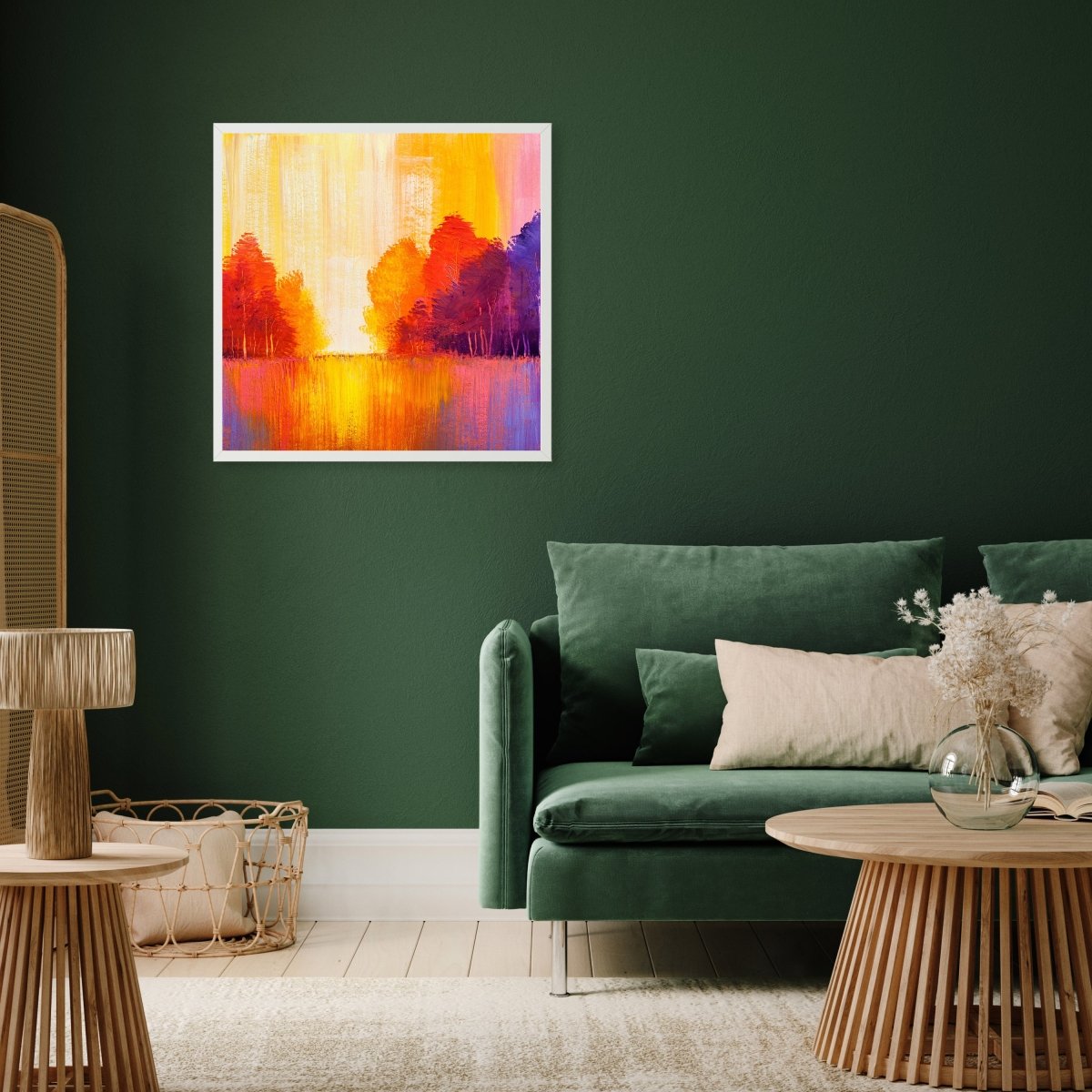 wandmotiv24 Poster, Poster - Kunst, Gemälde, Wald - M0334 - Bild 5 wandmotiv24 Poster, Poster - Kunst, Gemälde, Wald - M0334 - Bild 5