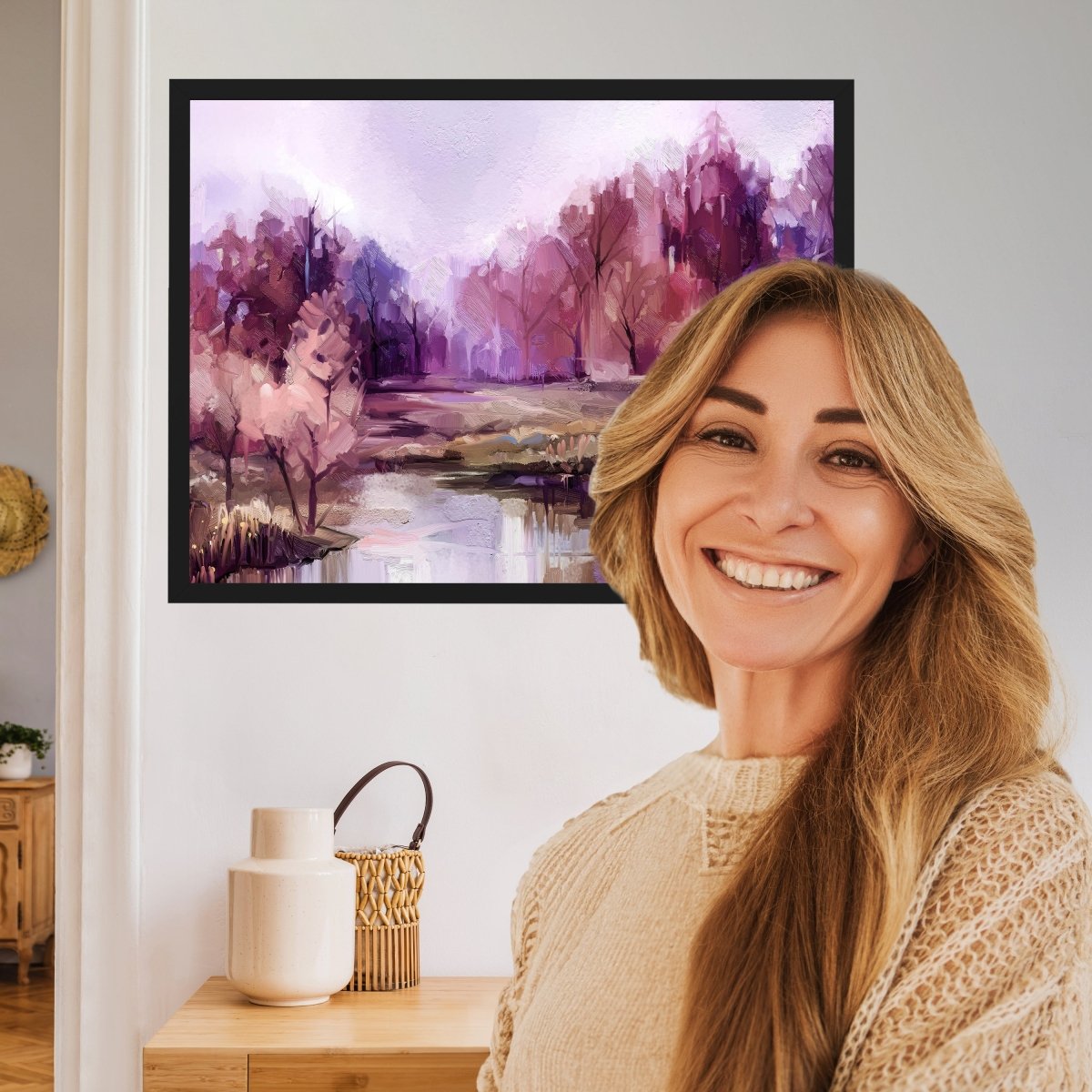 wandmotiv24 Poster, Poster - Kunst, Gemälde, Landschaft - M0337 - Bild 2 wandmotiv24 Poster, Poster - Kunst, Gemälde, Landschaft - M0337 - Bild 2