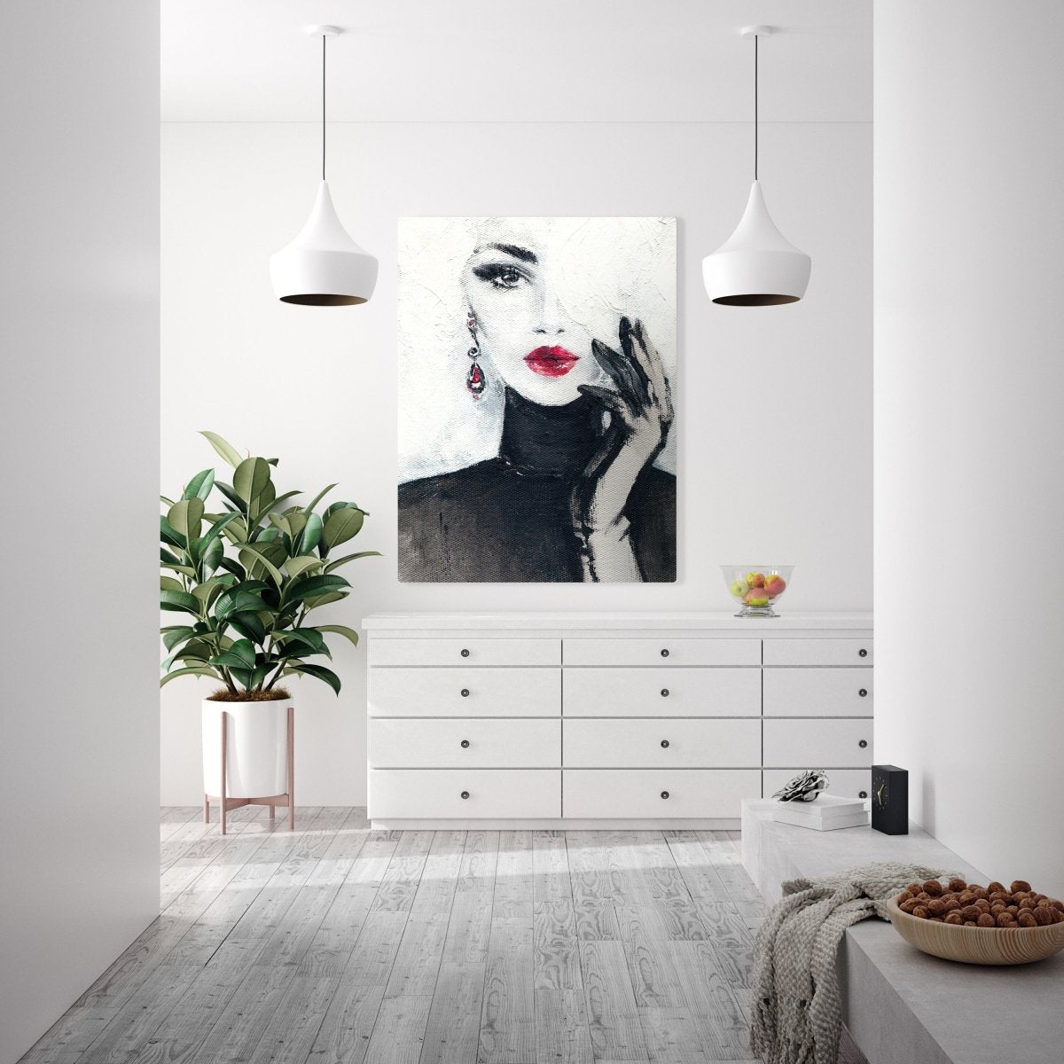 Leinwandbild Kunst, Hochformat M0345 kaufen - Bild 2 Leinwandbild Kunst, Hochformat M0345 kaufen - Bild 2