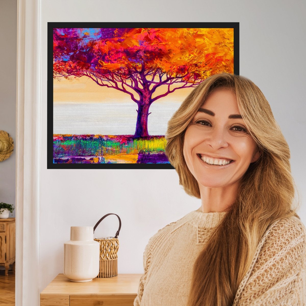 wandmotiv24 Poster, Poster - Kunst, Landschaft, Baum - M0345 - Bild 2 wandmotiv24 Poster, Poster - Kunst, Landschaft, Baum - M0345 - Bild 2