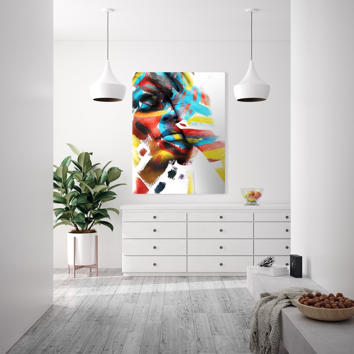 Leinwandbild Kunst, Hochformat M0346 kaufen - Bild 2 Leinwandbild Kunst, Hochformat M0346 kaufen - Bild 2