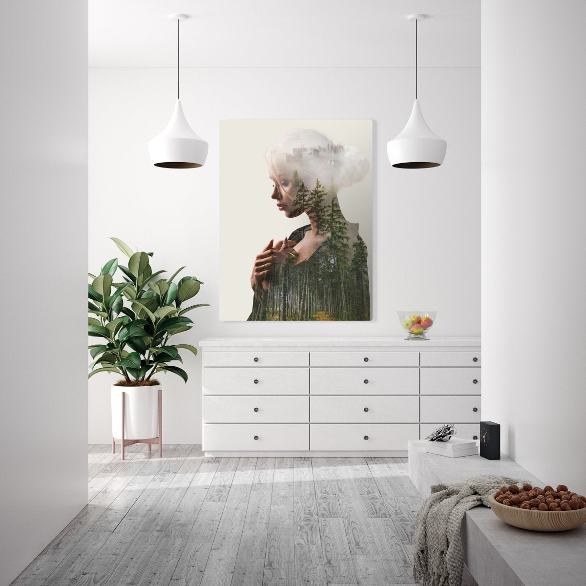 Leinwandbild Kunst, Hochformat M0347 kaufen - Bild 2 Leinwandbild Kunst, Hochformat M0347 kaufen - Bild 2