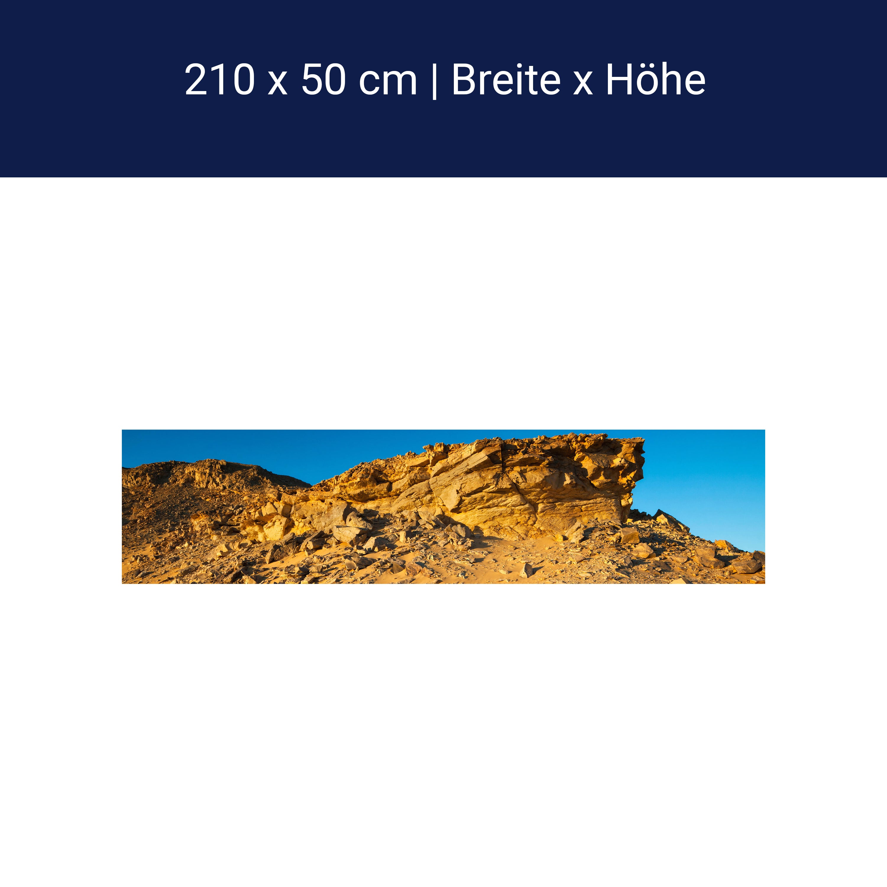 Küchenrückwand Goldene Wüste M0350 Küchenrückwand Goldene Wüste M0350