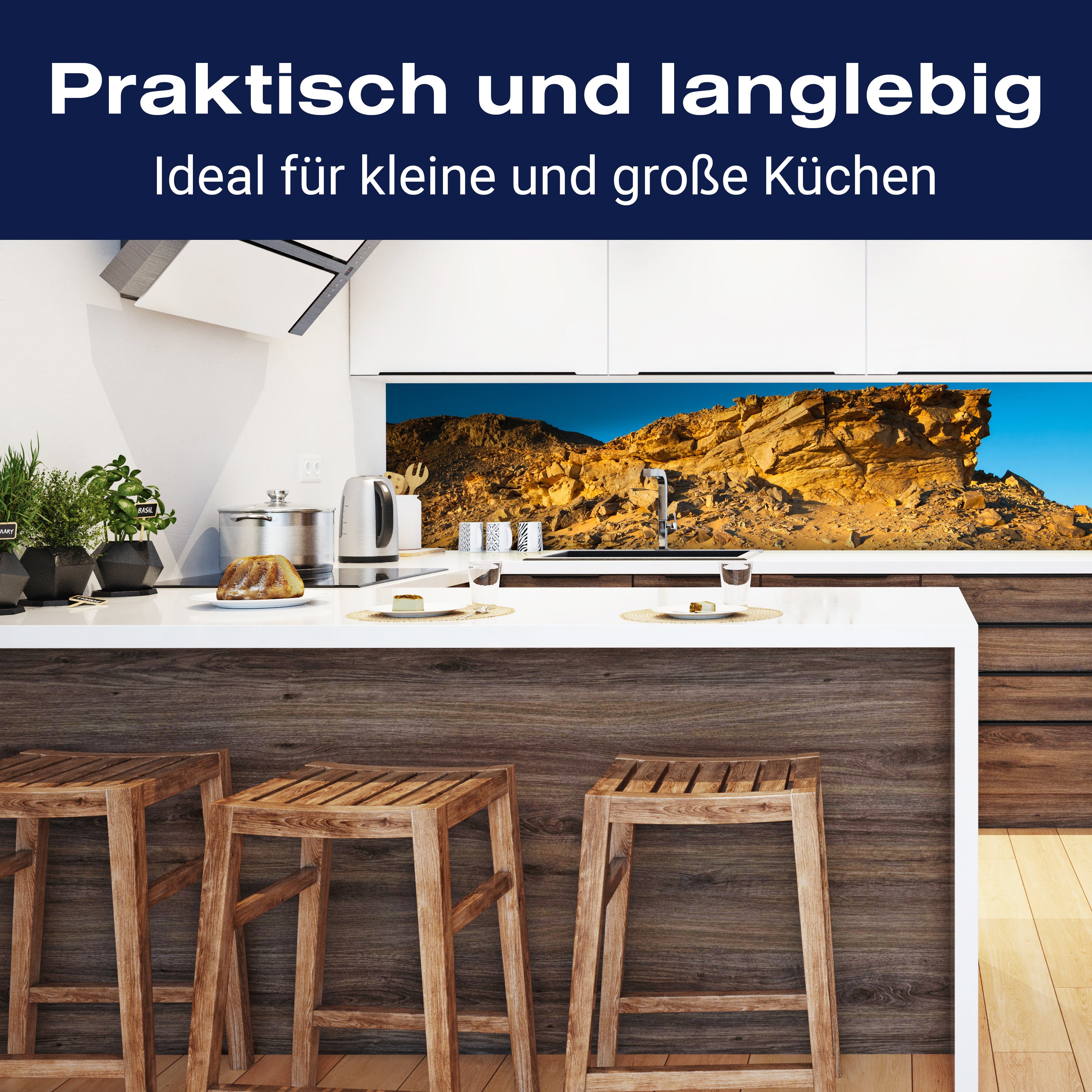 Küchenrückwand Goldene Wüste M0350 entdecken - Bild 3 Küchenrückwand Goldene Wüste M0350 entdecken - Bild 3