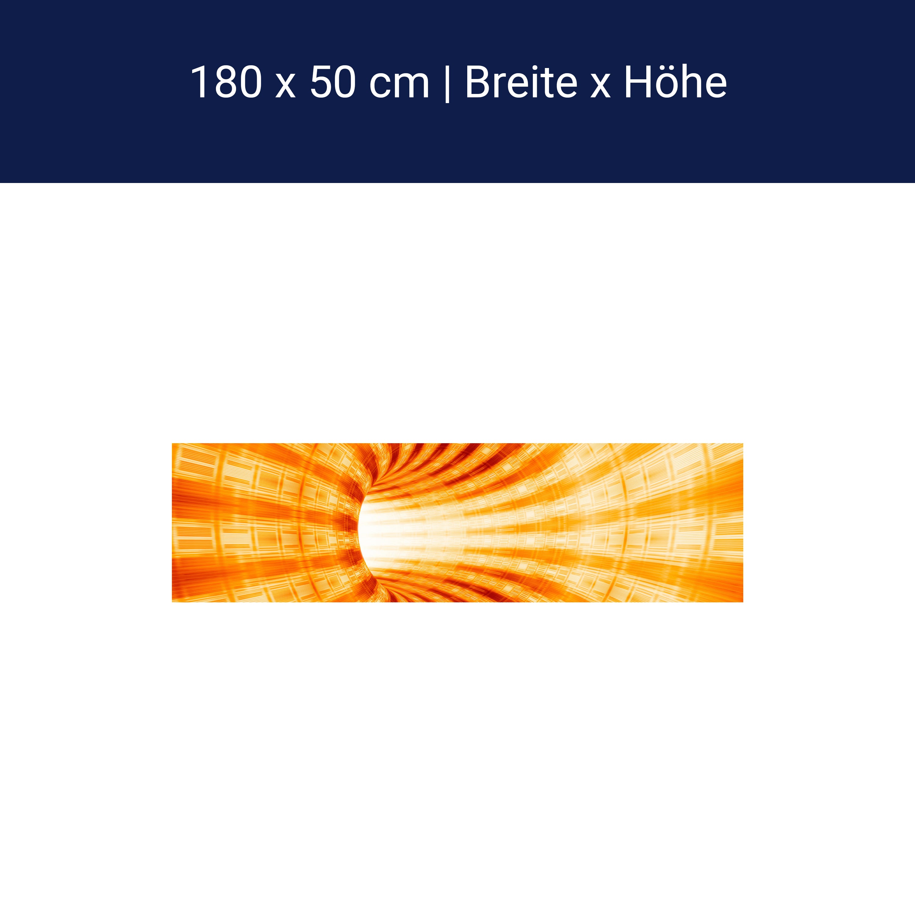 Küchenrückwand Gelber Tunnel M0351 Küchenrückwand Gelber Tunnel M0351