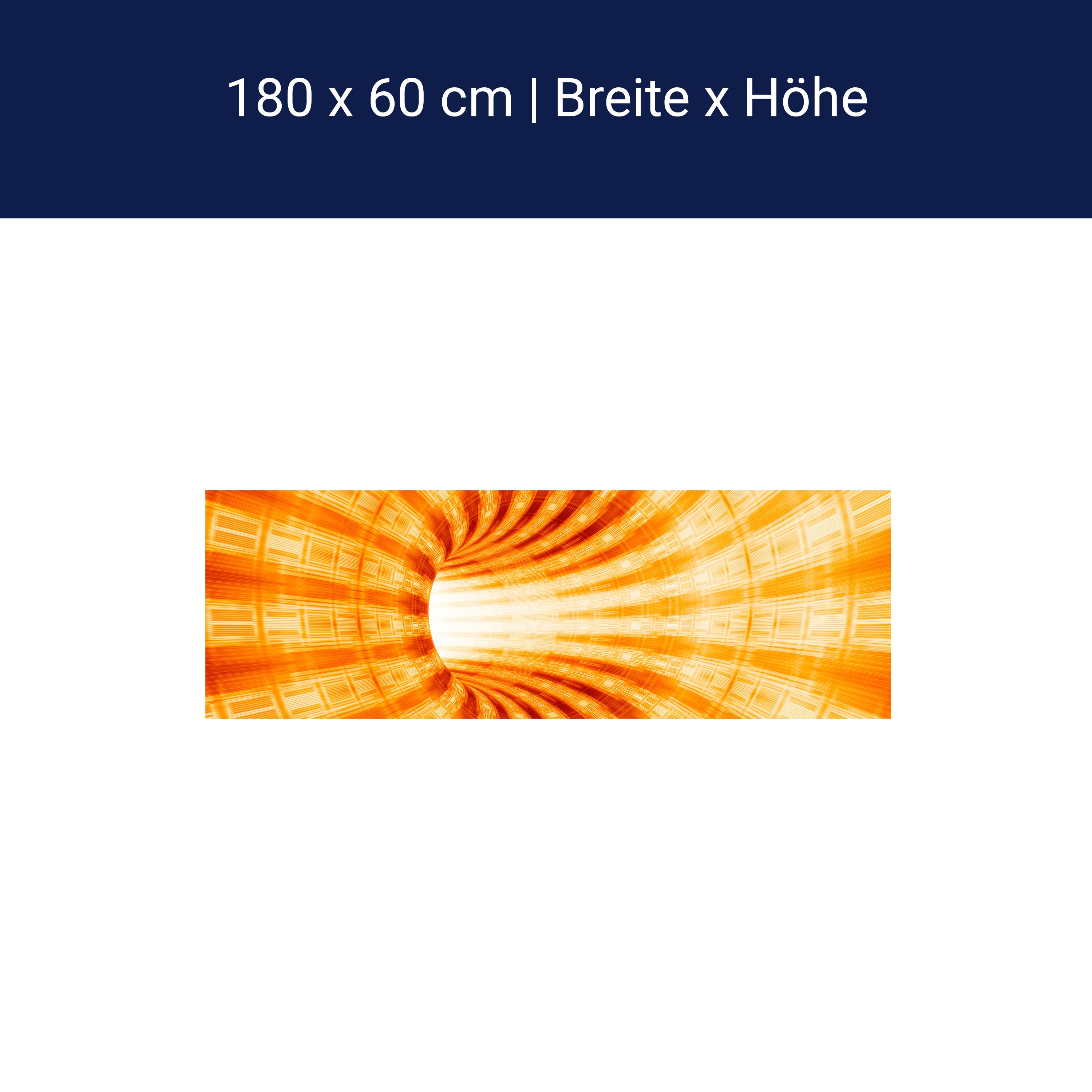 Küchenrückwand Gelber Tunnel M0351 Küchenrückwand Gelber Tunnel M0351