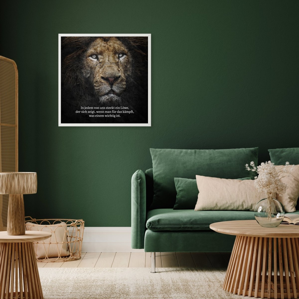 wandmotiv24 Poster, Poster - Motivation, Spruch, Löwe - M0353 - Bild 5 wandmotiv24 Poster, Poster - Motivation, Spruch, Löwe - M0353 - Bild 5