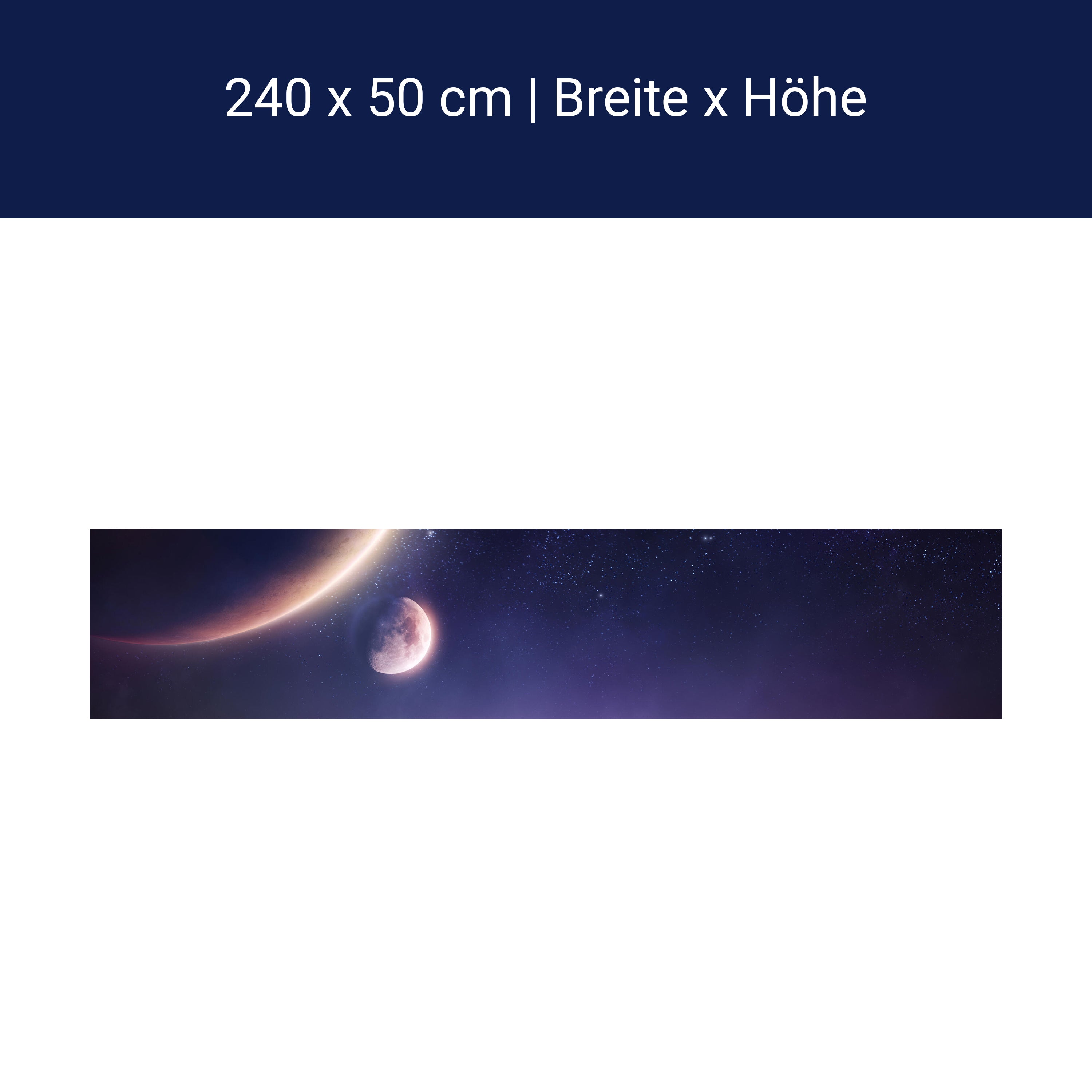 Küchenrückwand Fremder Planet M0354 Küchenrückwand Fremder Planet M0354