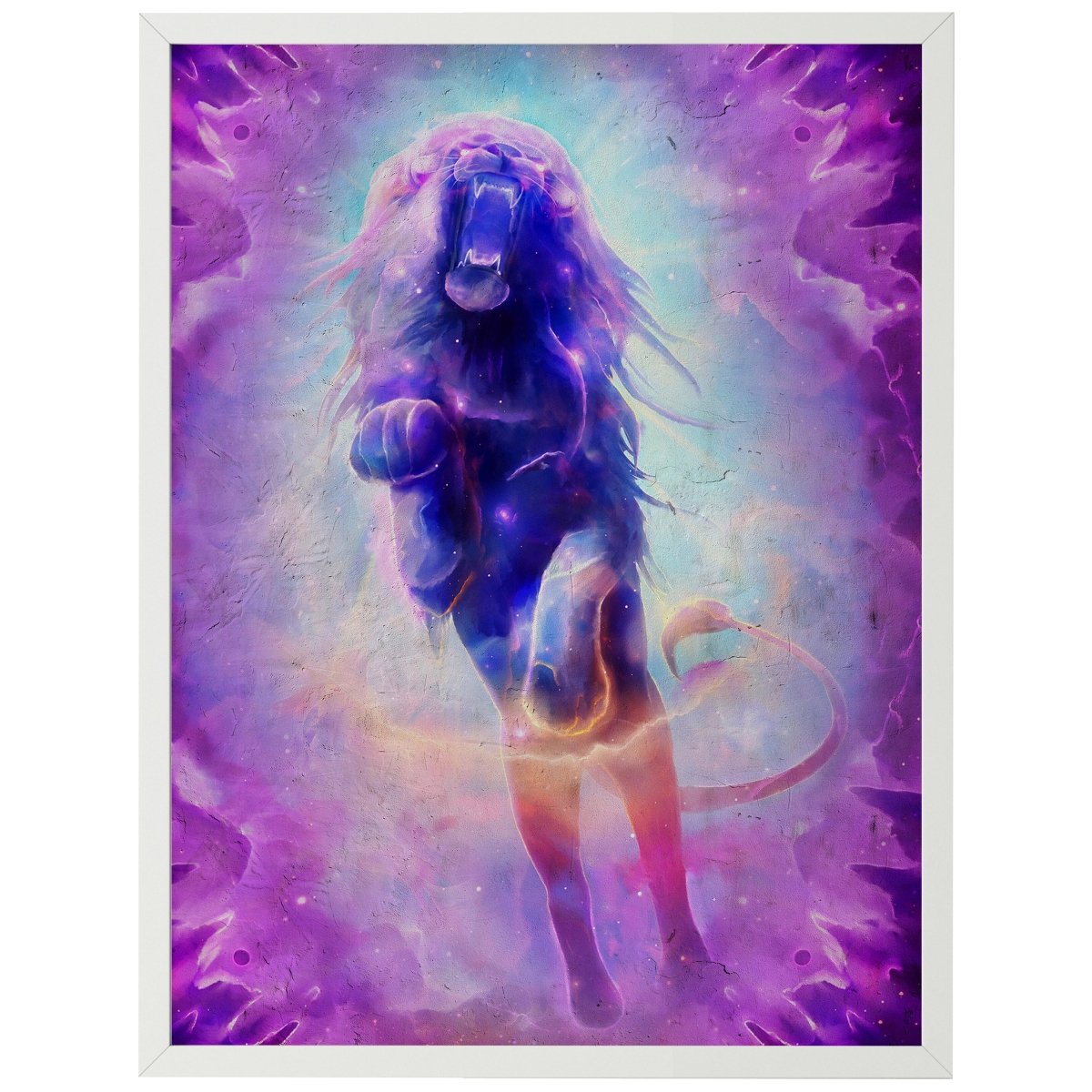 wandmotiv24 Poster, Poster - Löwe, Fantasy, Malerei - M0356 - Bild 1 wandmotiv24 Poster, Poster - Löwe, Fantasy, Malerei - M0356 - Bild 1