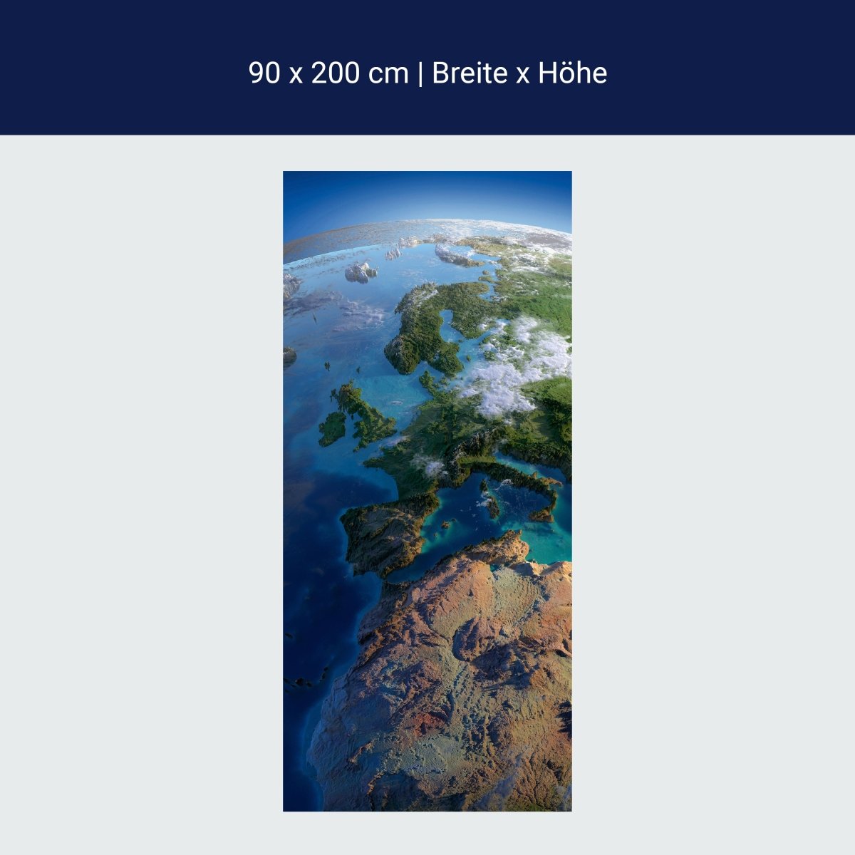 Duschwand Blauer Planet M0361 Duschwand Blauer Planet M0361