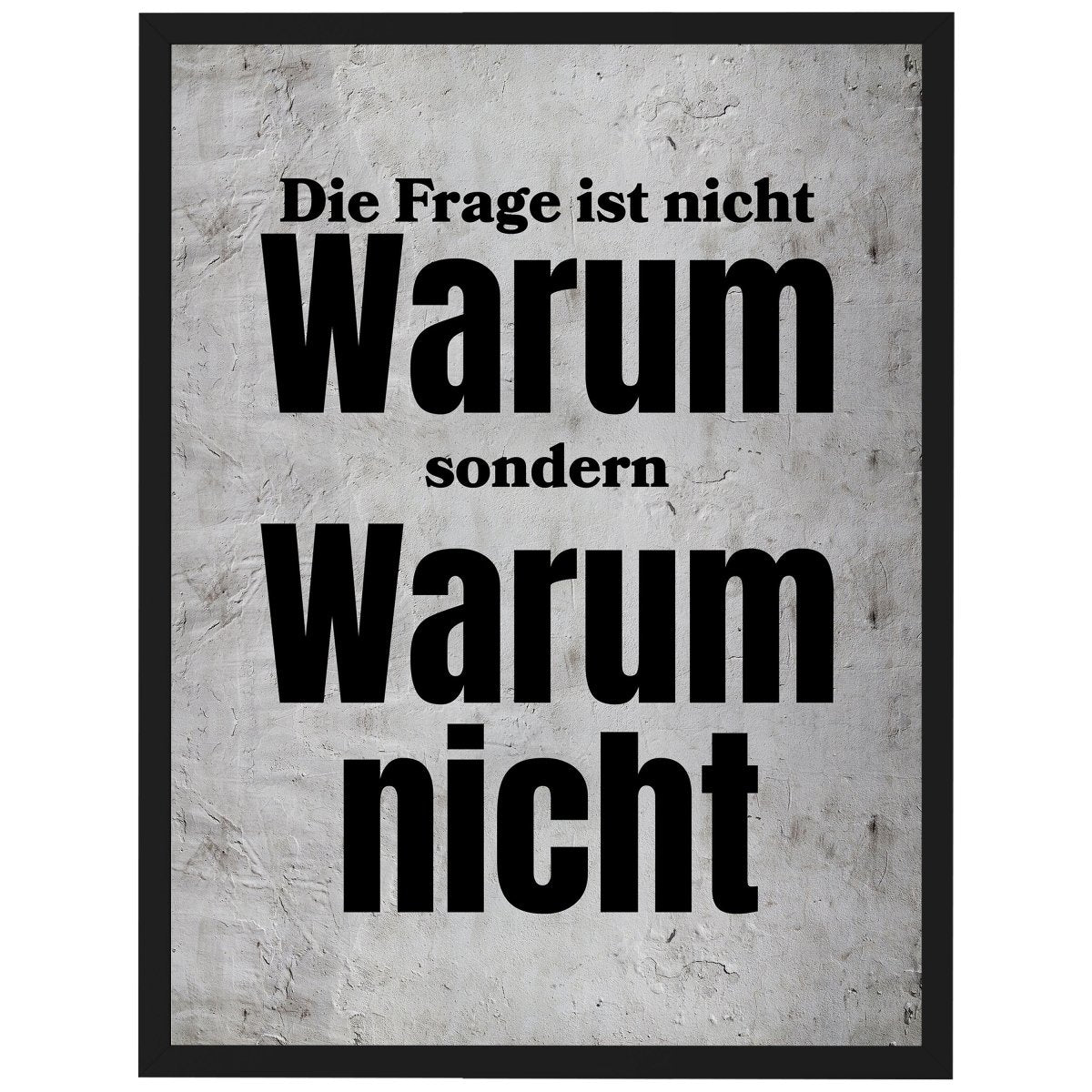 wandmotiv24 Poster, Poster - Spruch, Motivation, Beton - M0361 - Bild 1 wandmotiv24 Poster, Poster - Spruch, Motivation, Beton - M0361 - Bild 1