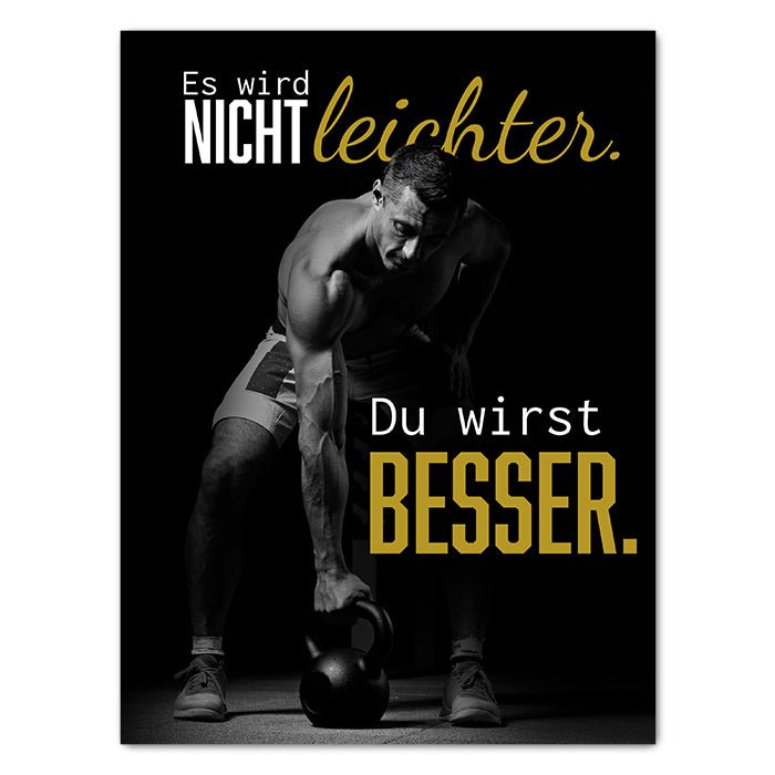 Leinwandbild Motivation, Hochformat M0367 kaufen - Bild 1 Leinwandbild Motivation, Hochformat M0367 kaufen - Bild 1