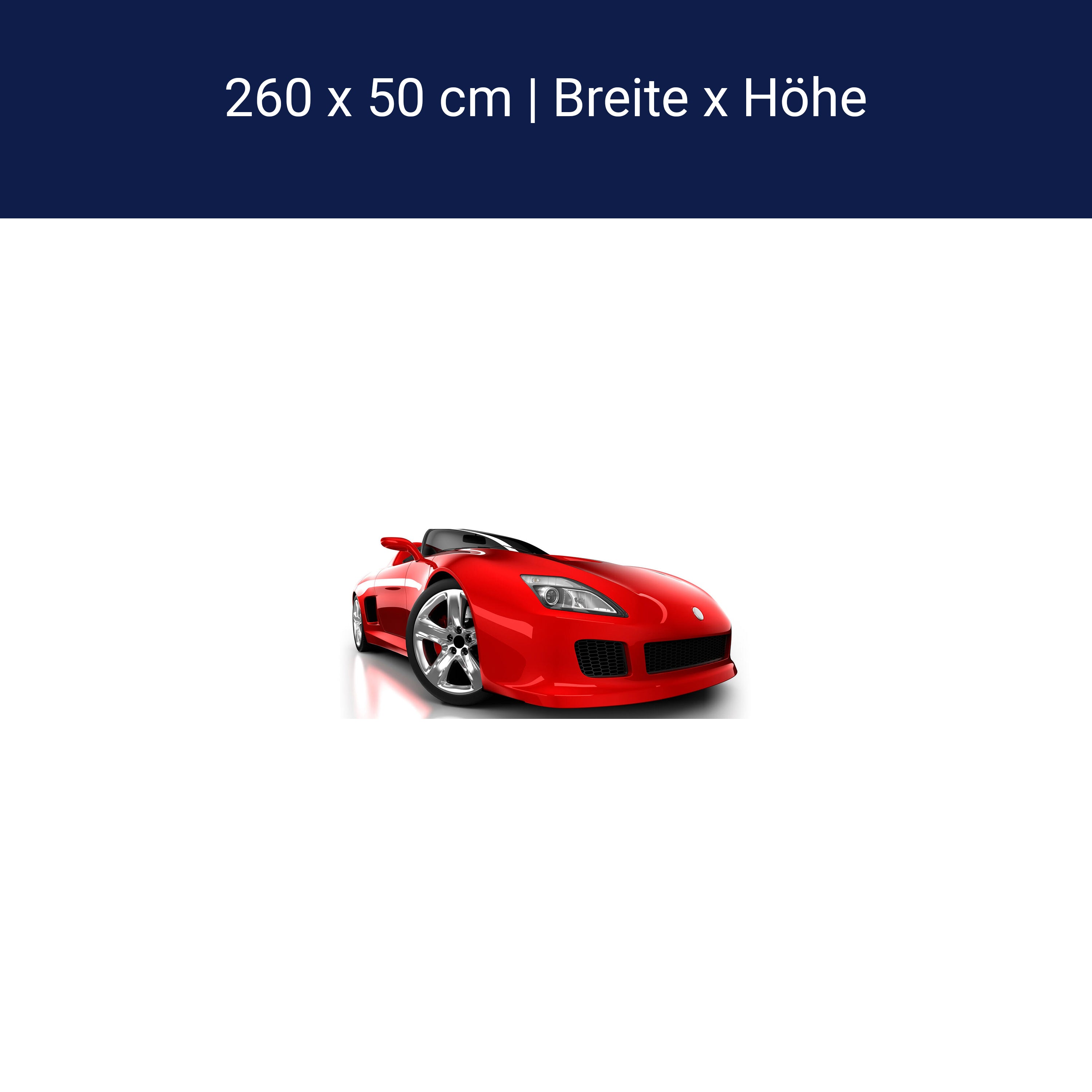 Küchenrückwand Roter Sportwagen M0371 Küchenrückwand Roter Sportwagen M0371