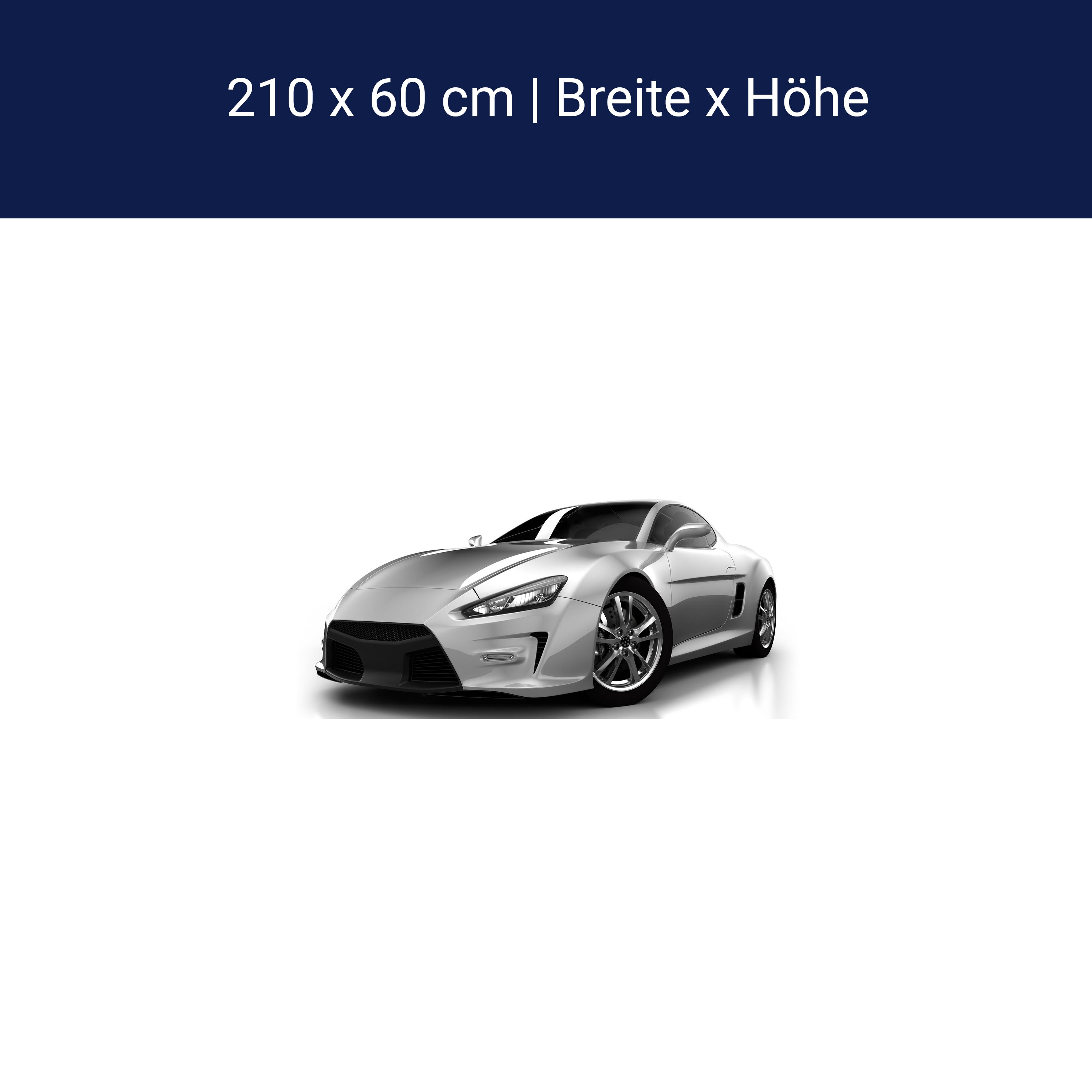 Küchenrückwand Silberner Sportwagen M0372 Küchenrückwand Silberner Sportwagen M0372