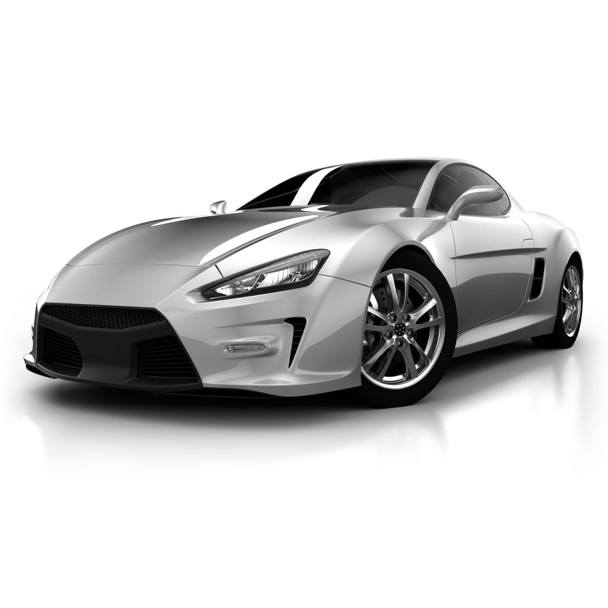 Beistelltisch Silberner Sportwagen M0372 entdecken - Bild 2 Beistelltisch Silberner Sportwagen M0372 entdecken - Bild 2