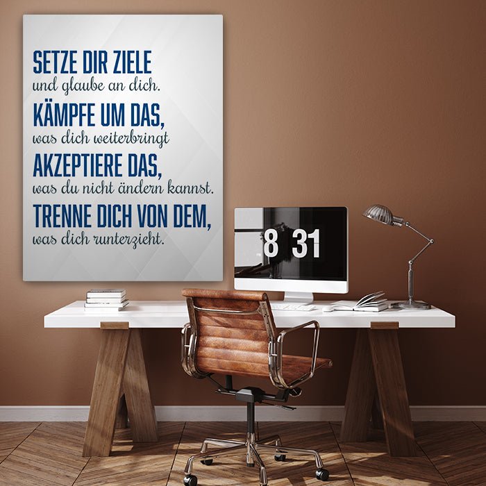 Leinwandbild Motivation, Hochformat M0373 kaufen - Bild 3 Leinwandbild Motivation, Hochformat M0373 kaufen - Bild 3