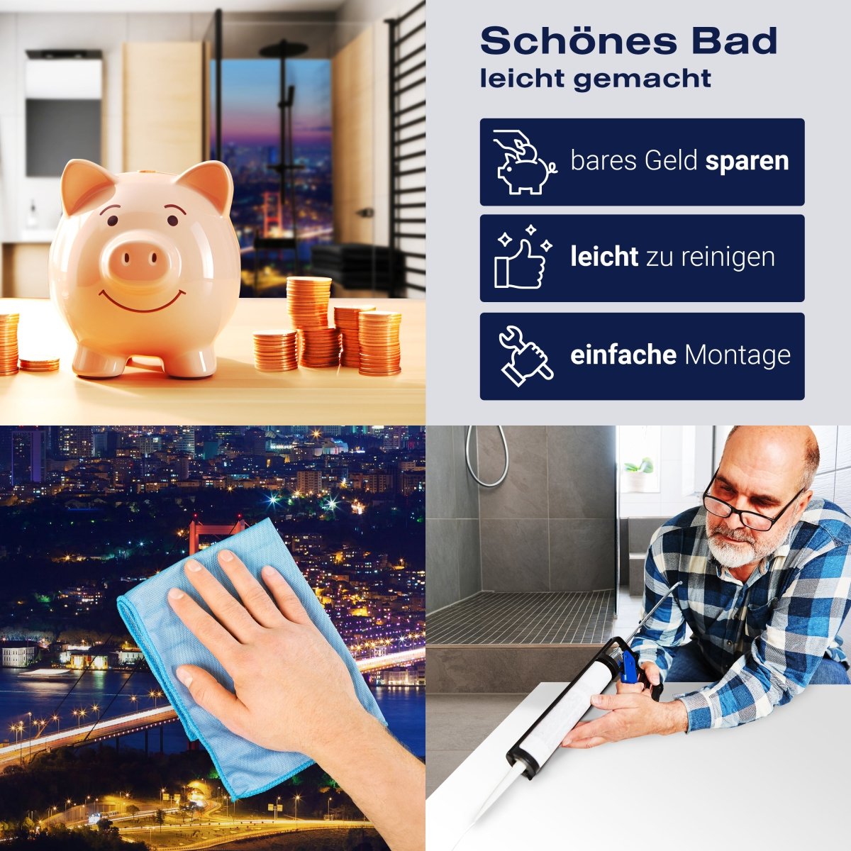 Duschwand Istanbul bei Nacht M0374 entdecken - Bild 7 Duschwand Istanbul bei Nacht M0374 entdecken - Bild 7