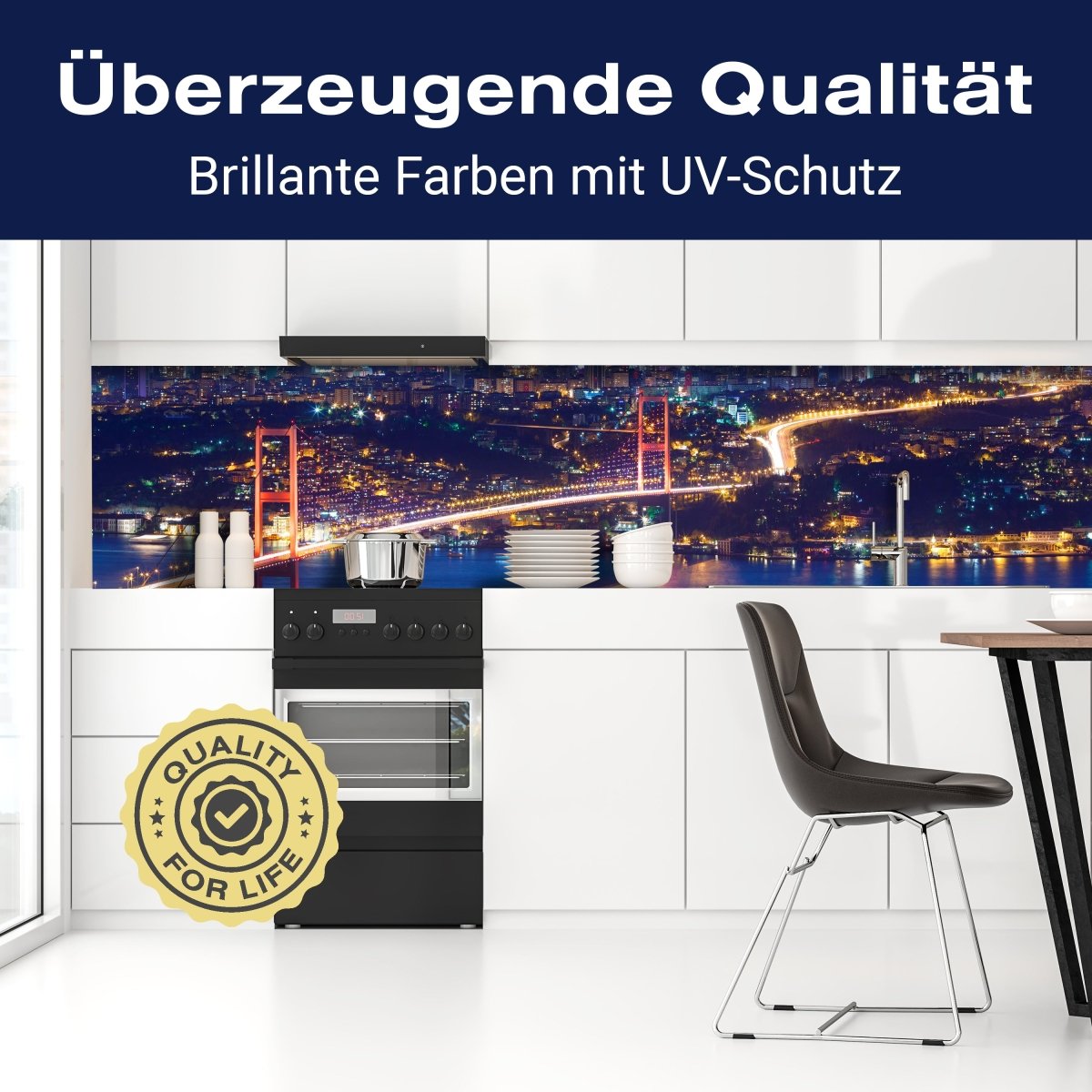 Küchenrückwand Istanbul bei Nacht M0374 entdecken - Bild 2 Küchenrückwand Istanbul bei Nacht M0374 entdecken - Bild 2