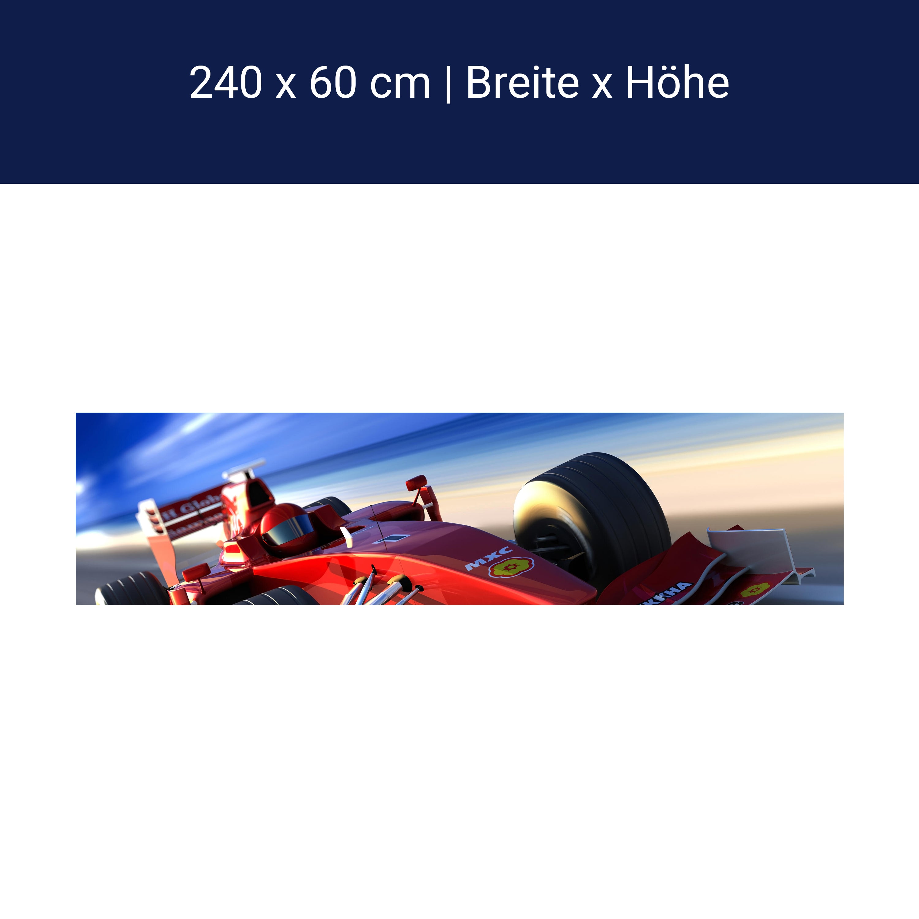 Küchenrückwand Ferrari in Action M0376 Küchenrückwand Ferrari in Action M0376