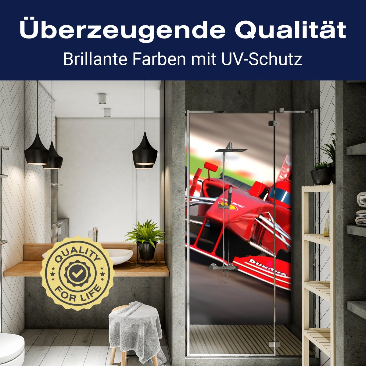 Duschwand Formel 1 M0382 entdecken - Bild 2 Duschwand Formel 1 M0382 entdecken - Bild 2