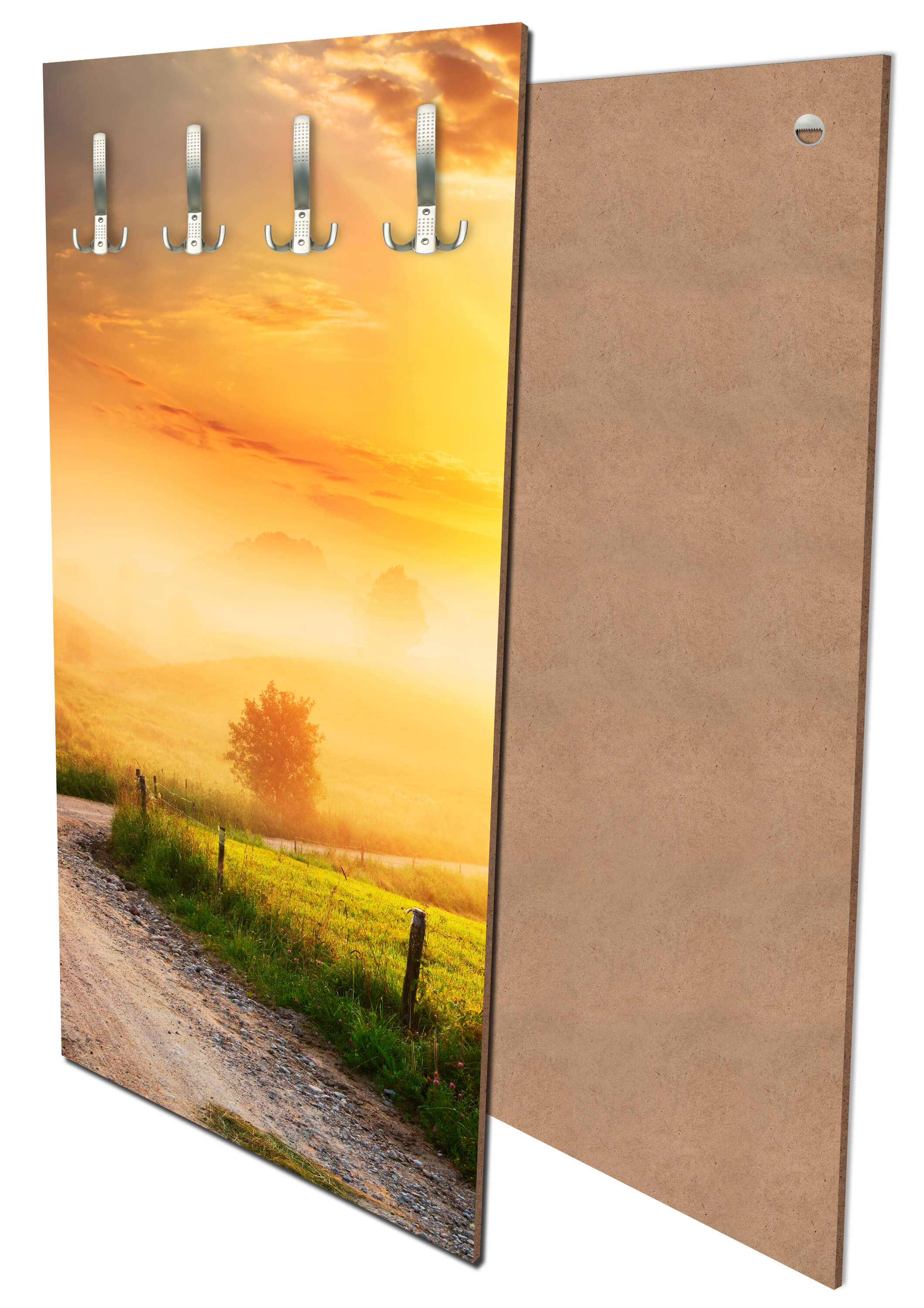 Garderobe Weg im Morgendunst M0384 entdecken - Bild 1 Garderobe Weg im Morgendunst M0384 entdecken - Bild 1