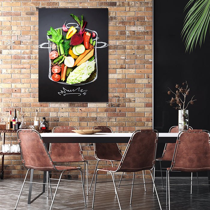 Leinwandbild Obst & Gemüse, Hochformat M0384 kaufen - Bild 2 Leinwandbild Obst & Gemüse, Hochformat M0384 kaufen - Bild 2