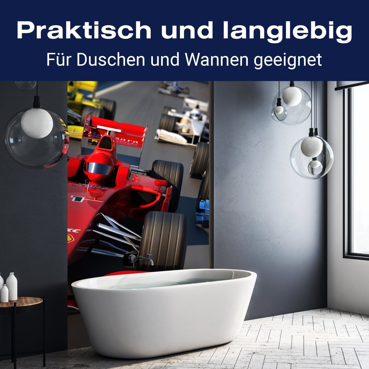 Duschwand Formel 1 Grand Prix M0385 entdecken - Bild 3 Duschwand Formel 1 Grand Prix M0385 entdecken - Bild 3