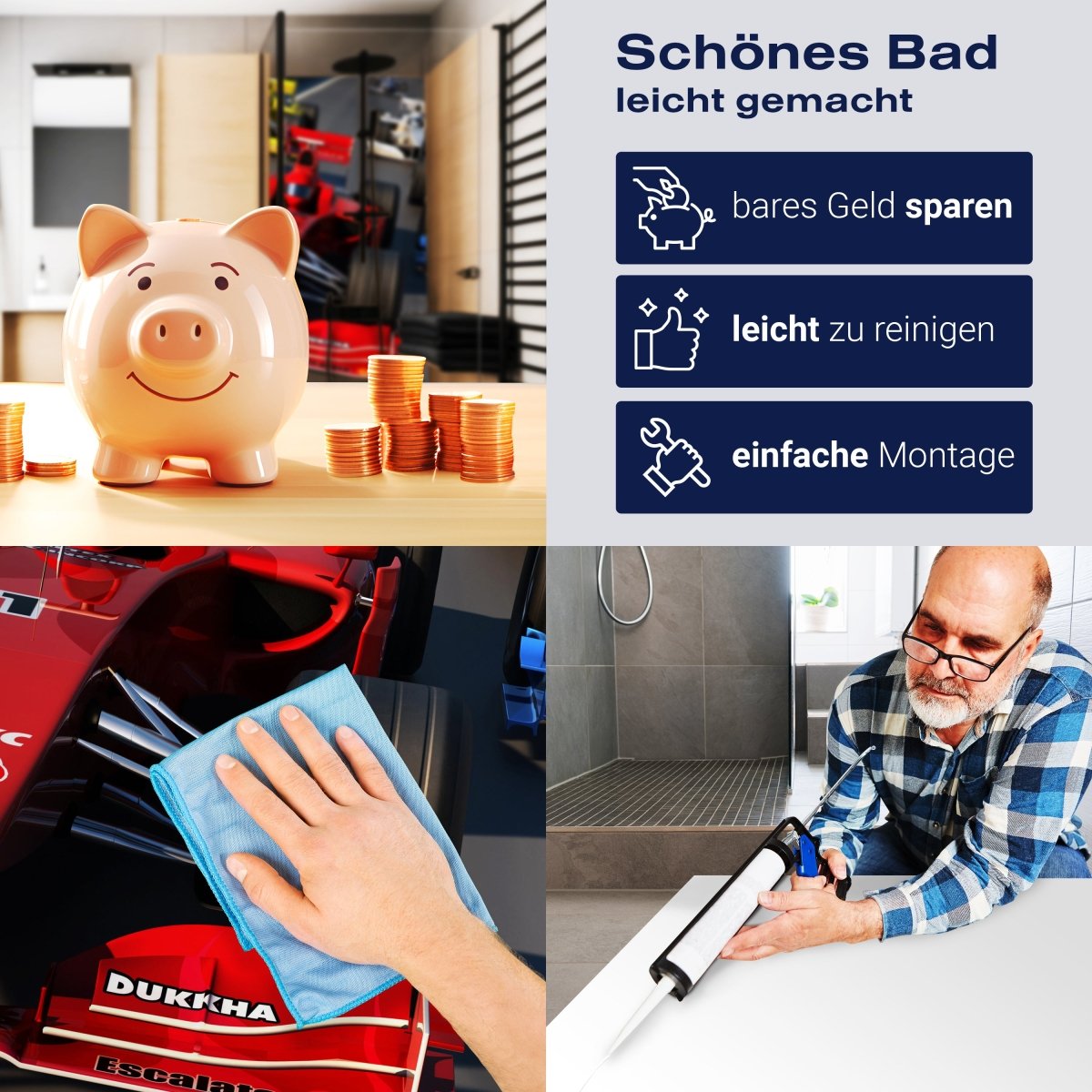 Duschwand Formel 1 Grand Prix M0385 entdecken - Bild 7 Duschwand Formel 1 Grand Prix M0385 entdecken - Bild 7