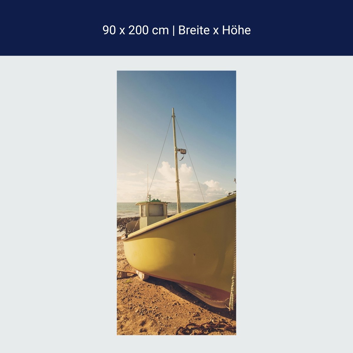 Duschwand Boote Am Strand M0388 Duschwand Boote Am Strand M0388