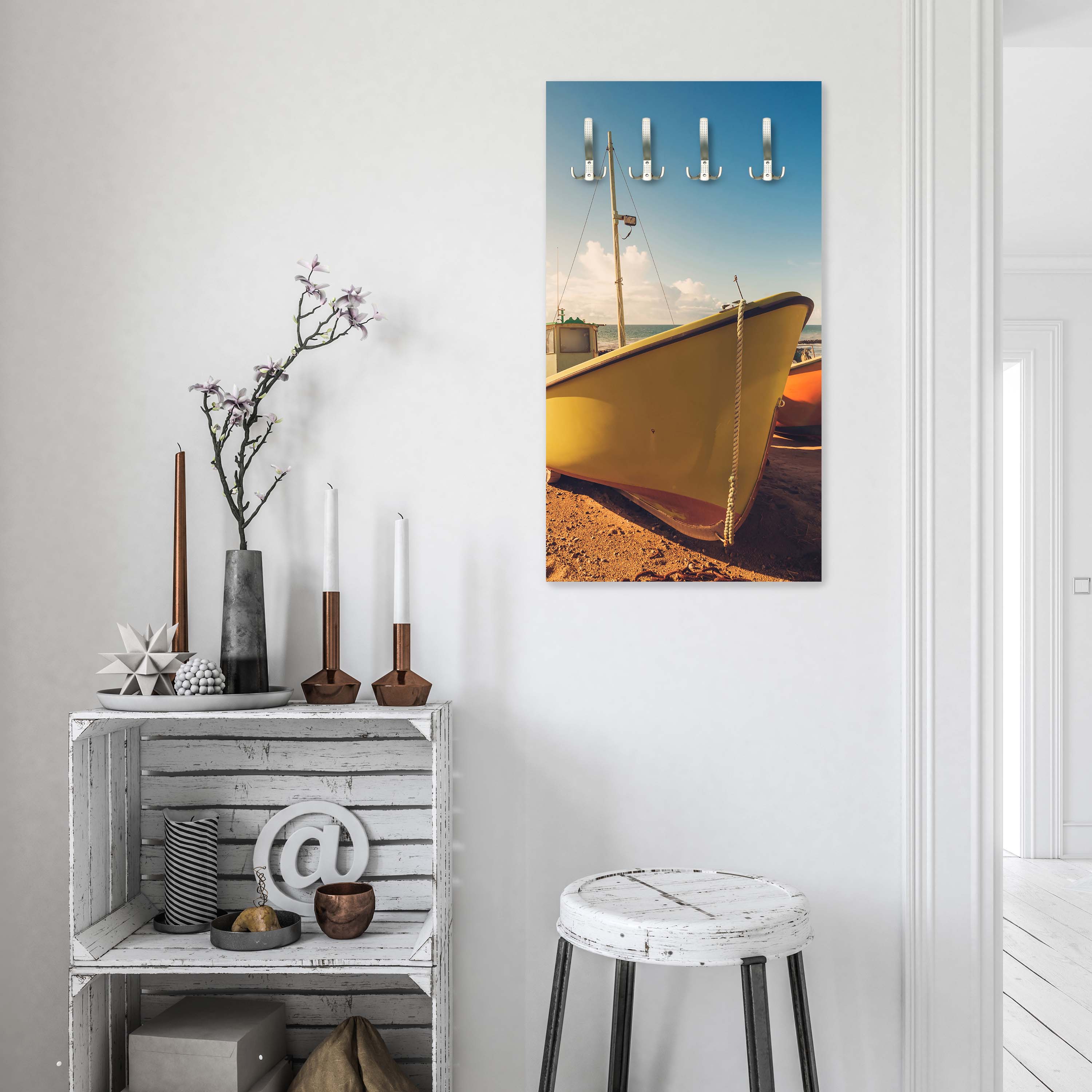 Garderobe Boote Am Strand M0388 entdecken - Bild 5 Garderobe Boote Am Strand M0388 entdecken - Bild 5