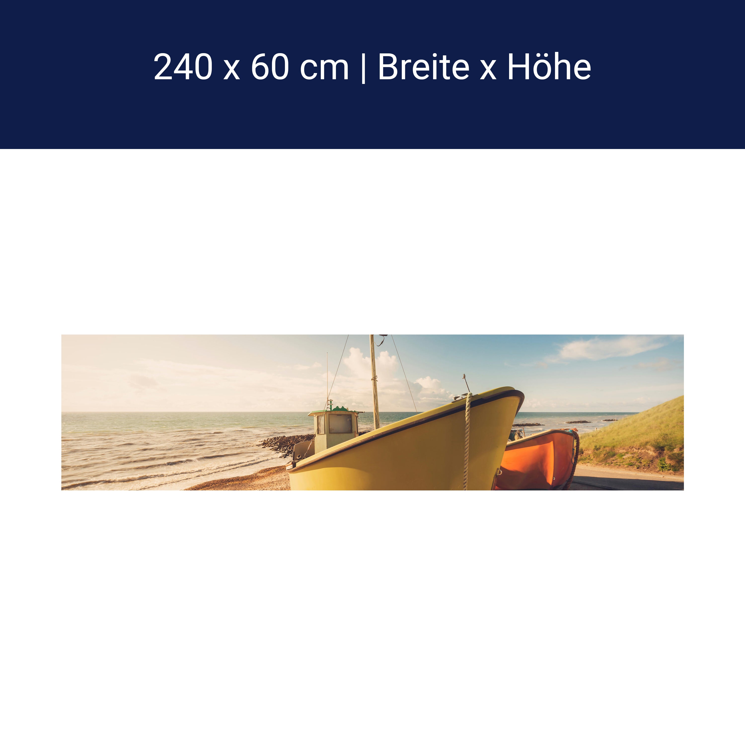 Küchenrückwand Boote Am Strand M0388 Küchenrückwand Boote Am Strand M0388