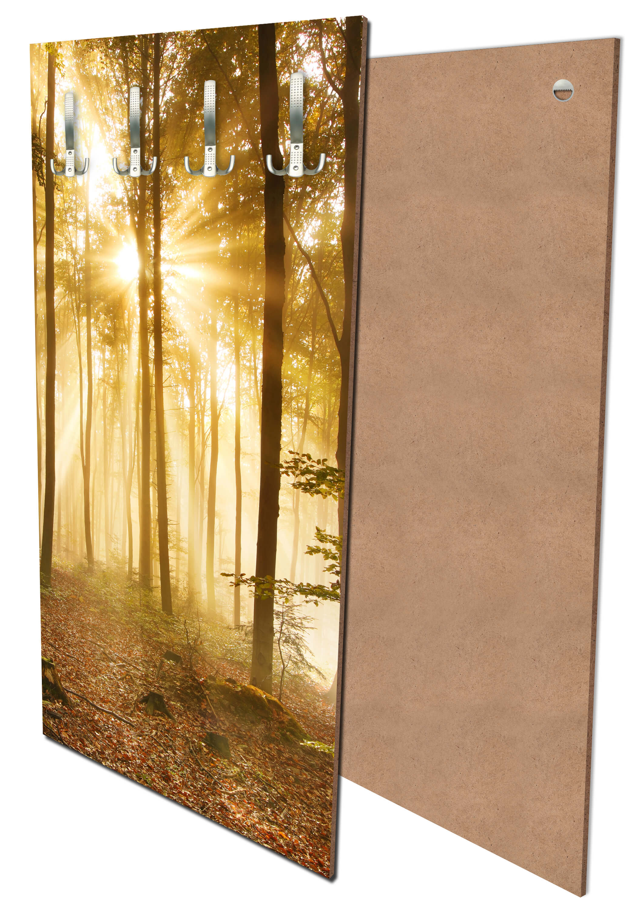 Garderobe Wald am Morgen M0391 entdecken - Bild 1 Garderobe Wald am Morgen M0391 entdecken - Bild 1