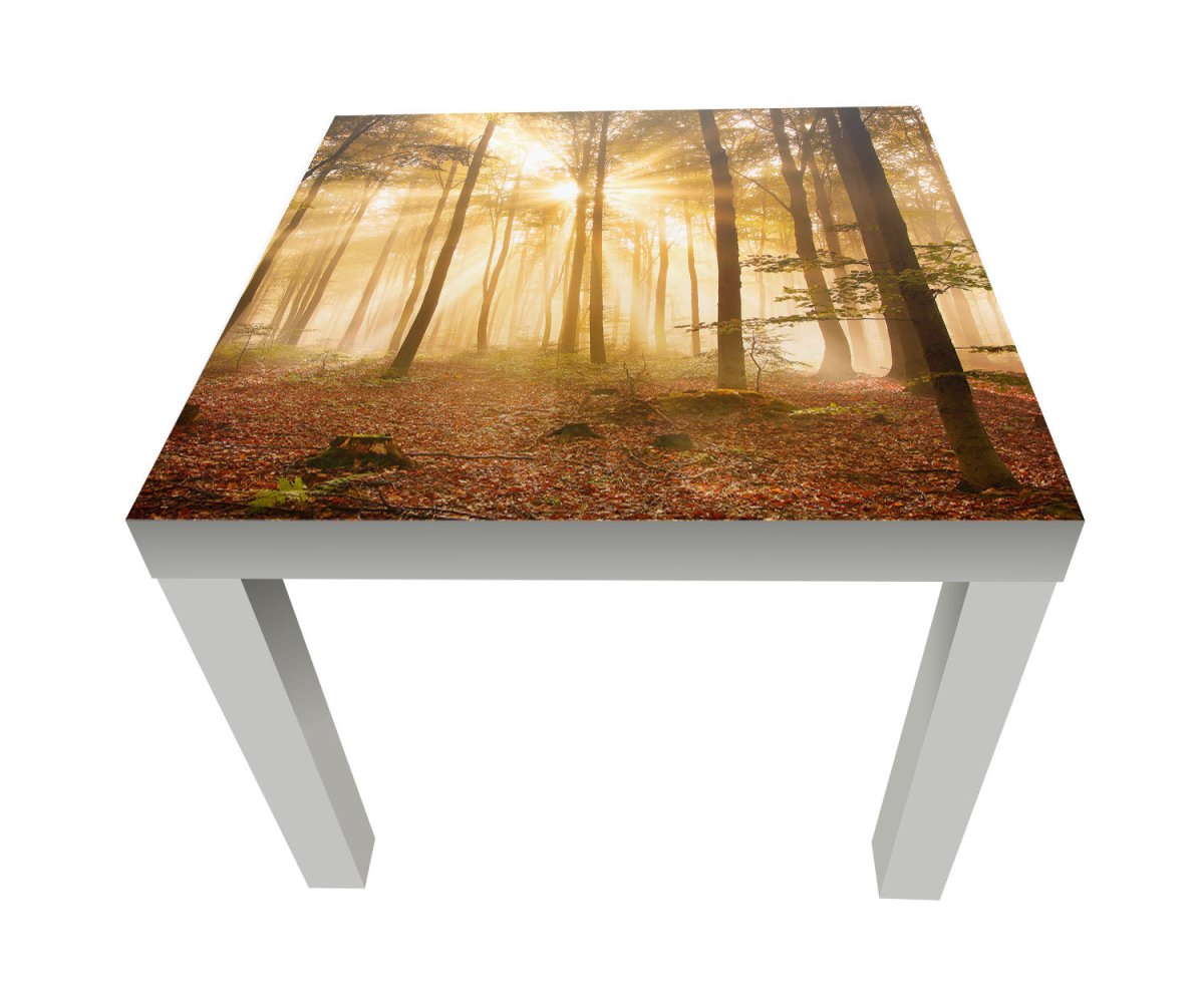Beistelltisch Wald am Morgen M0391 entdecken - Bild 1 Beistelltisch Wald am Morgen M0391 entdecken - Bild 1