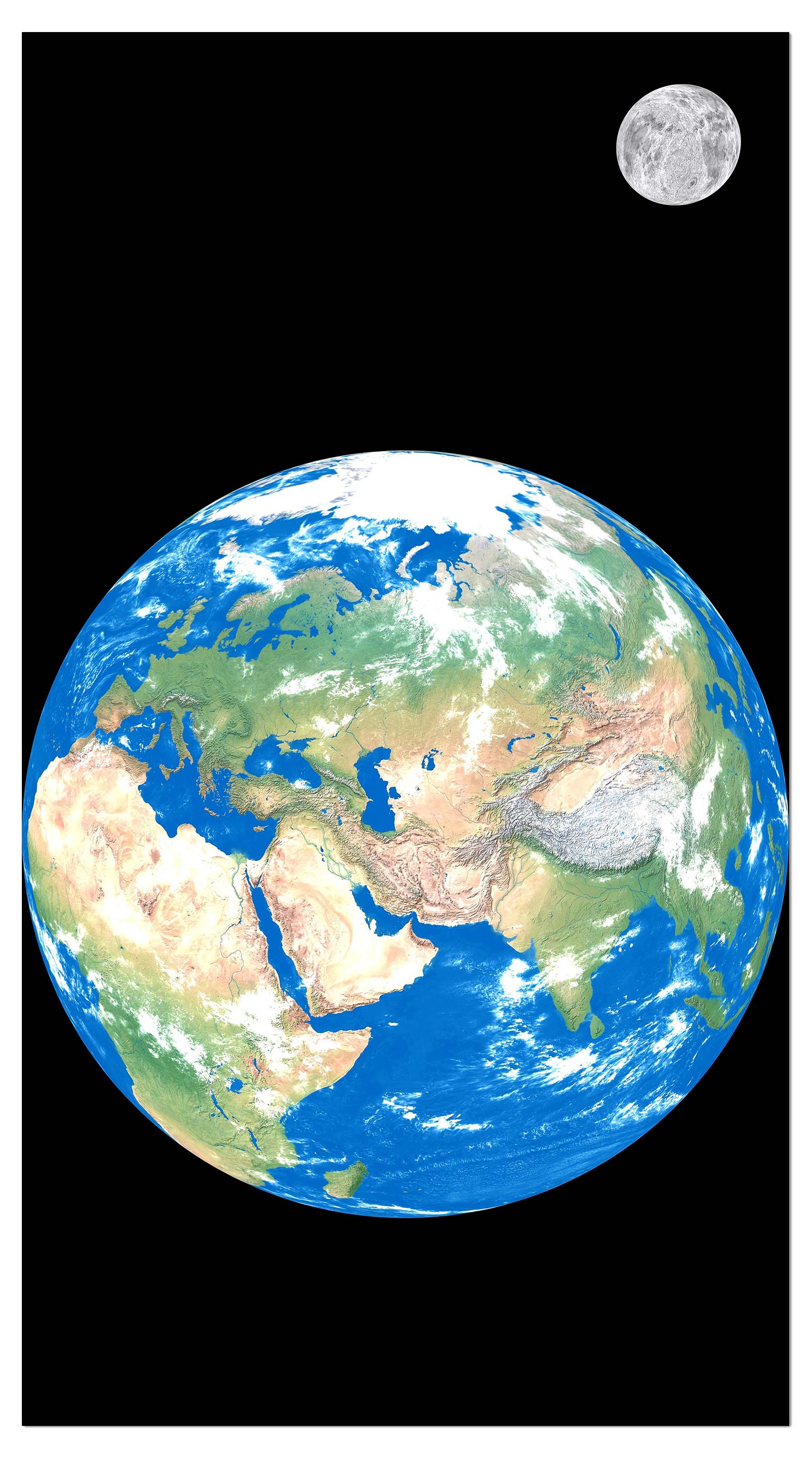 Garderobe Erde mit Mond M0402 entdecken - Bild 4 Garderobe Erde mit Mond M0402 entdecken - Bild 4