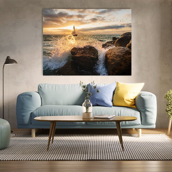 Leinwandbild Maritim, Querformat M0402 kaufen - Bild 3 Leinwandbild Maritim, Querformat M0402 kaufen - Bild 3