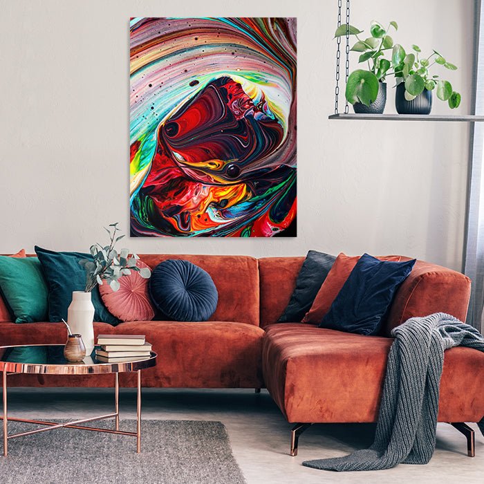 Leinwandbild Kunst, Hochformat M0406 kaufen - Bild 2 Leinwandbild Kunst, Hochformat M0406 kaufen - Bild 2