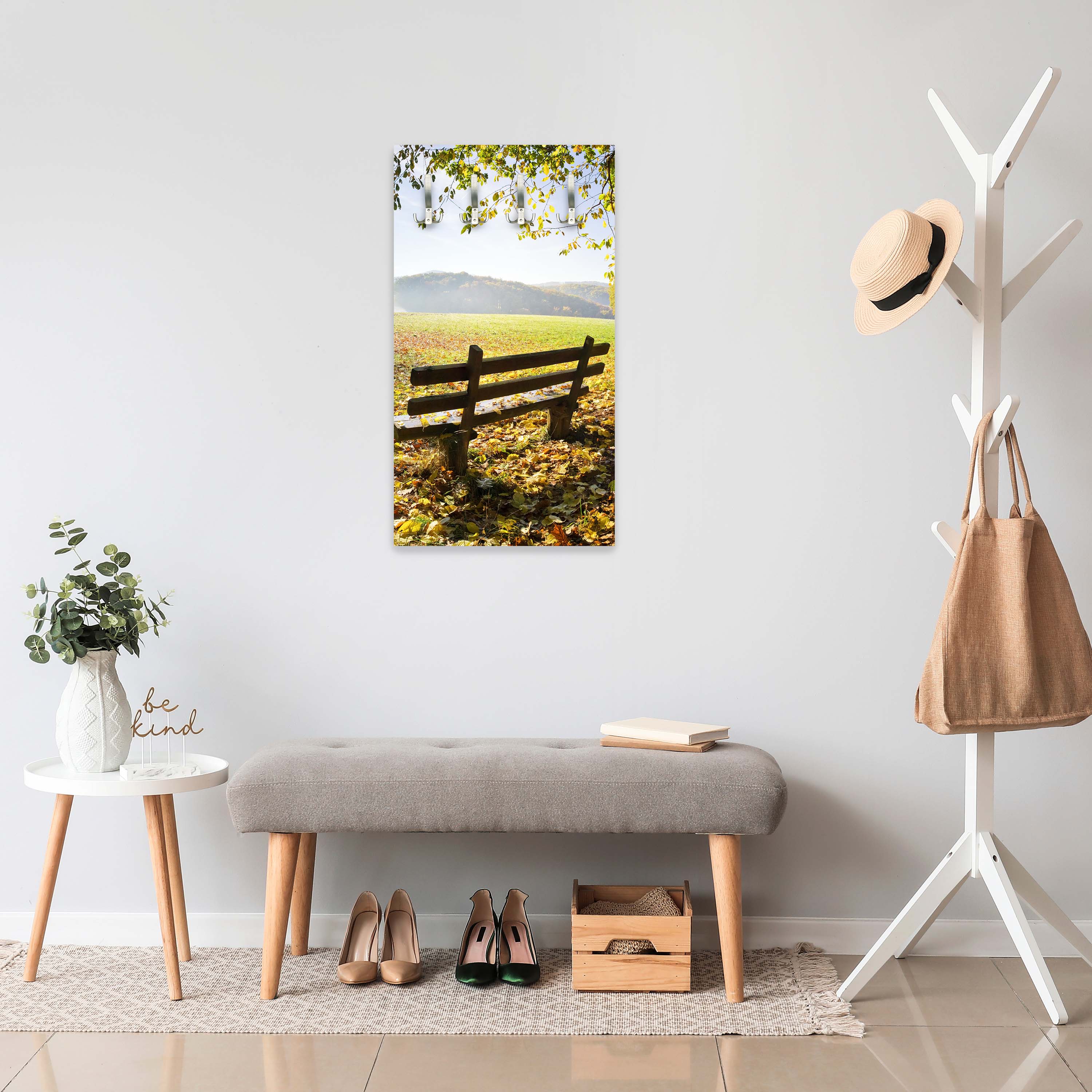 Garderobe Parkbank im Herbst M0415 entdecken - Bild 5 Garderobe Parkbank im Herbst M0415 entdecken - Bild 5