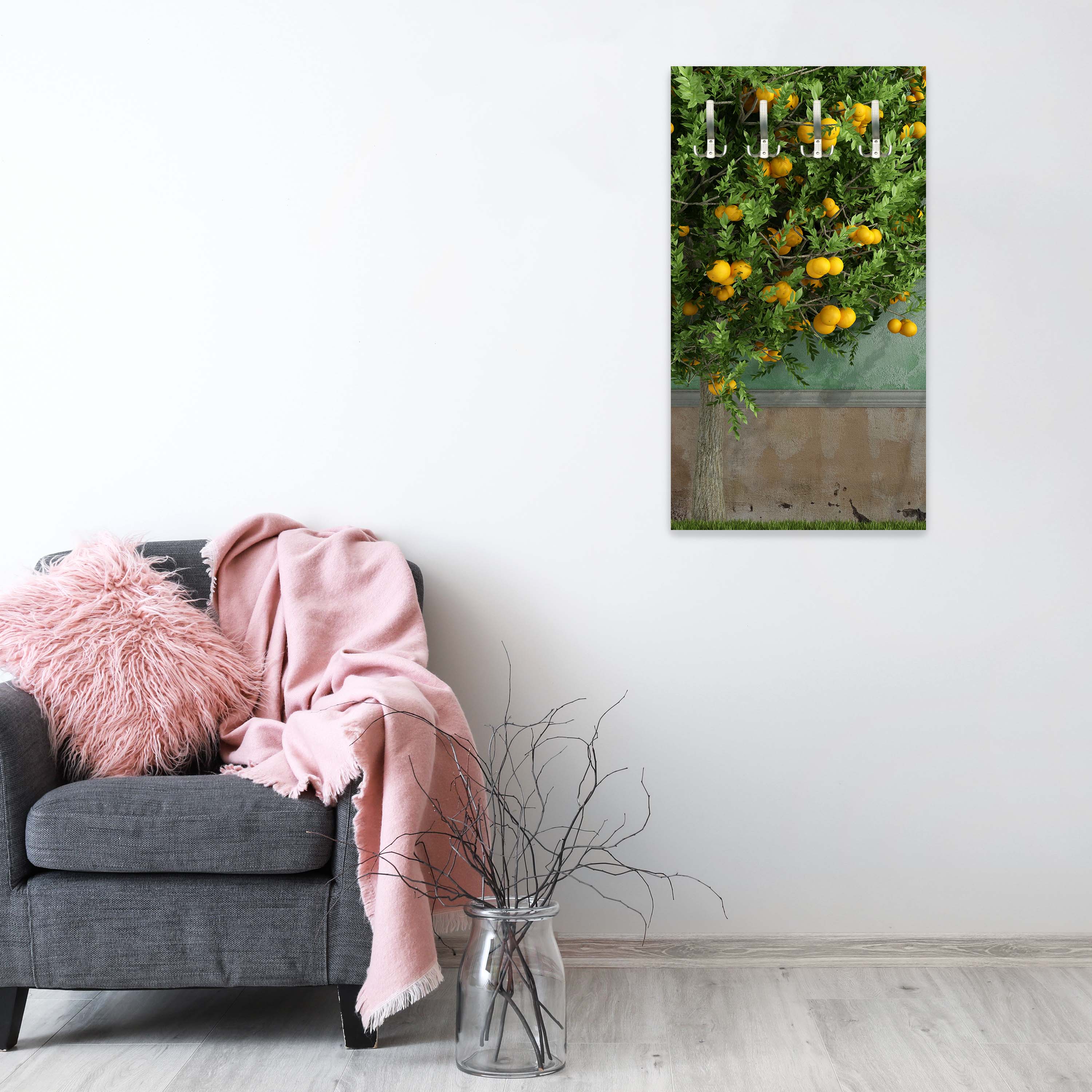 Garderobe Schaukel neben Apfelsinenbaum M0418 entdecken - Bild 3 Garderobe Schaukel neben Apfelsinenbaum M0418 entdecken - Bild 3