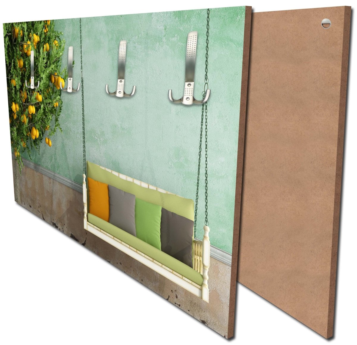 Garderobe Schaukel neben Apfelsinenbaum M0418 Garderobe Schaukel neben Apfelsinenbaum M0418