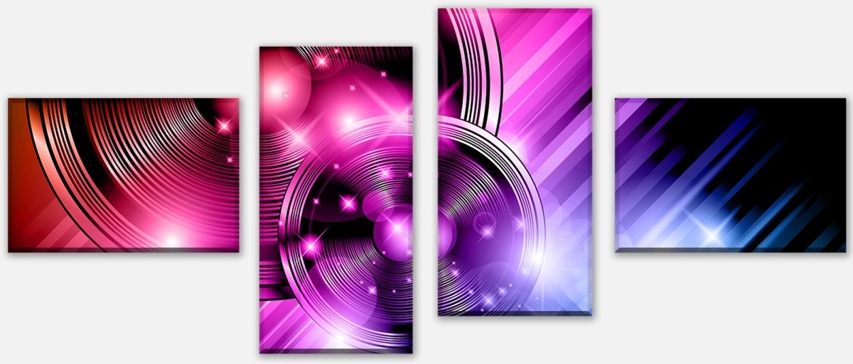 Leinwandbild Mehrteiler Abstrakt Beat 2 M0423 Leinwandbild Mehrteiler Abstrakt Beat 2 M0423