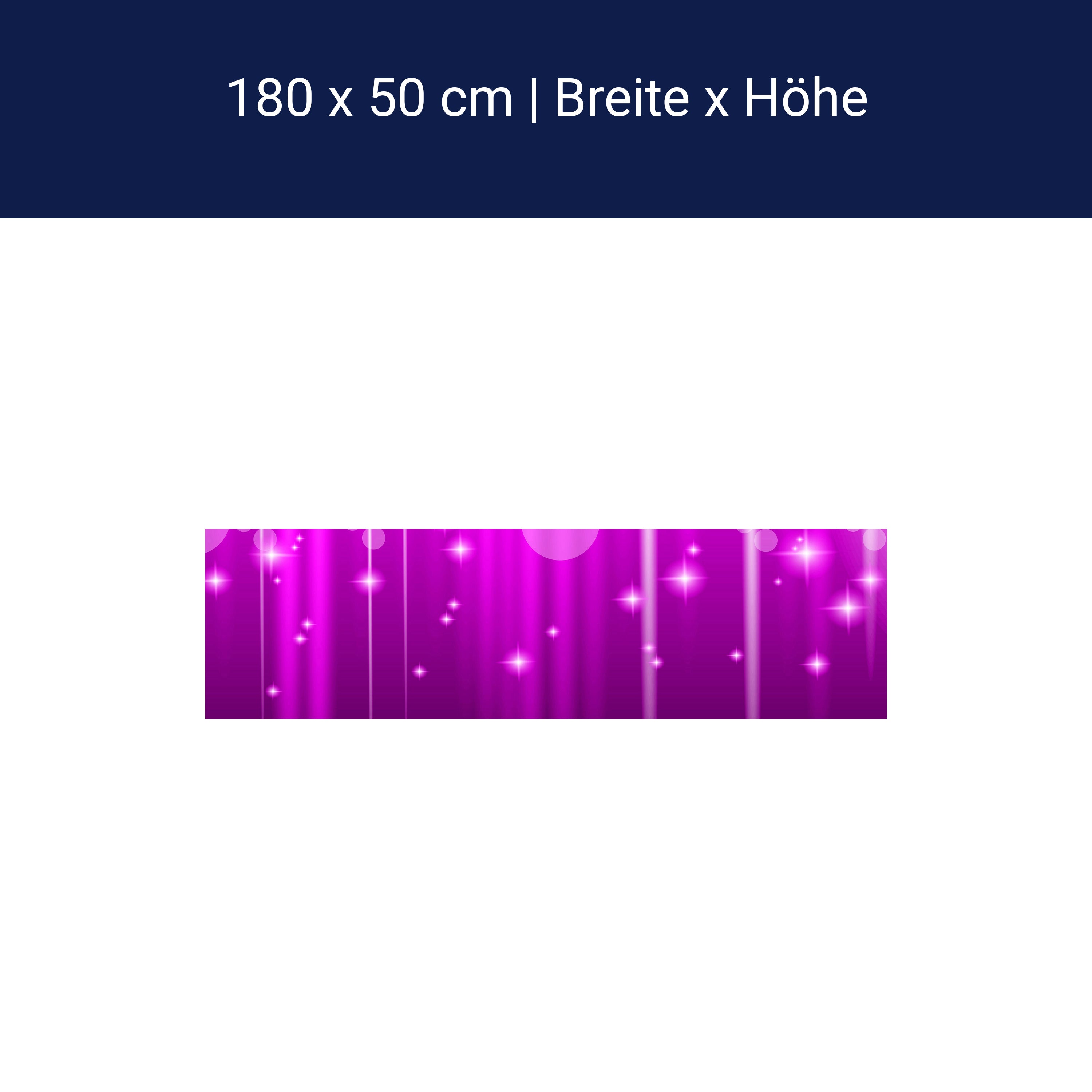 Küchenrückwand Pinker Lichterregen M0424 Küchenrückwand Pinker Lichterregen M0424